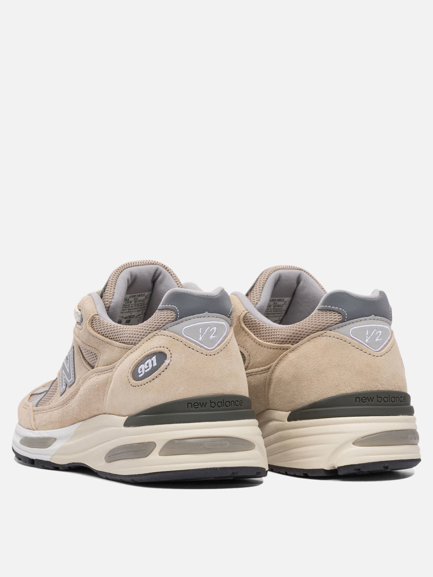 New Balance &quot;Elevated Essentials Made in UK991V2&quot; Sneakers 13306058_8 Beige thumbnail_4