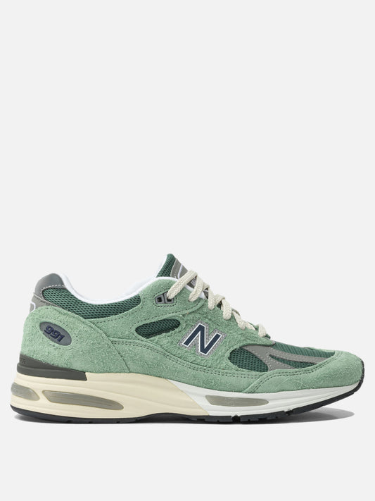 Sneaker basse 50% mesh 50% leather - 100% rubber  Verde - New Balance Uomo | PLP | VIETTI Online Store 
