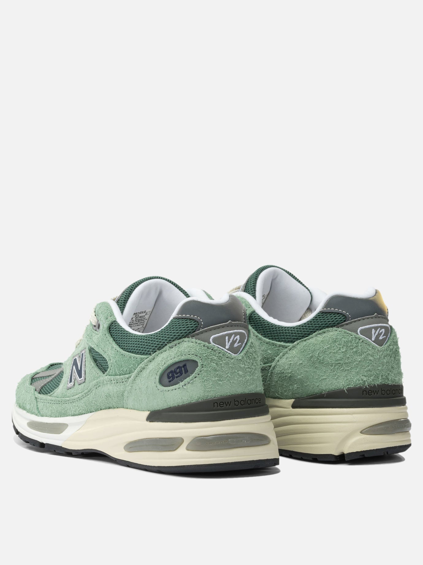 Sneaker basse 50% mesh 50% leather - 100% rubber  Verde - New Balance Uomo | PDP | VIETTI Online Store | thumbnail_4