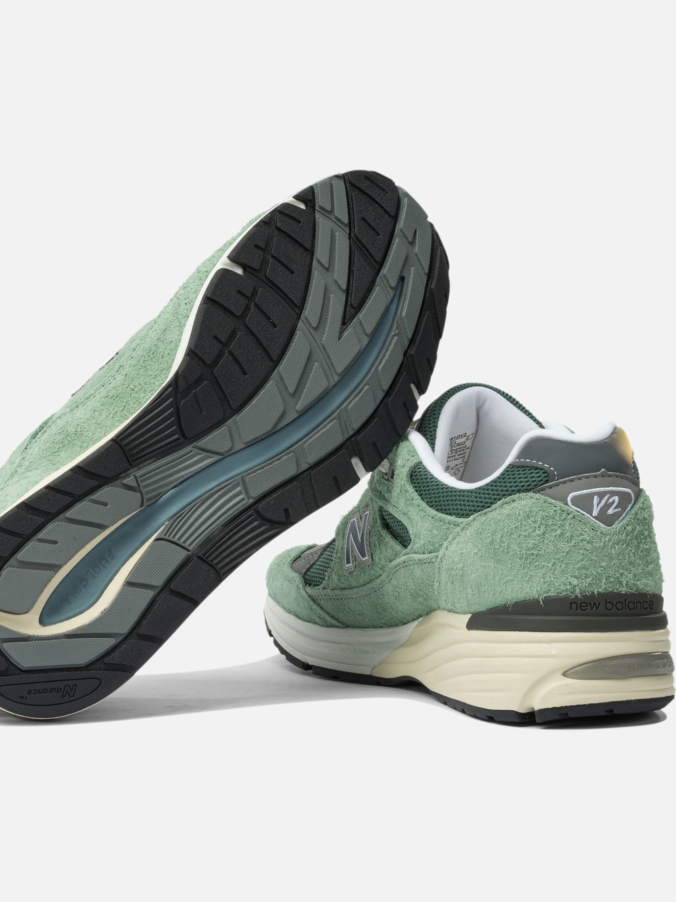 Sneaker basse 50% mesh 50% leather - 100% rubber  Verde - New Balance Uomo | PDP | VIETTI Online Store | thumbnail_5