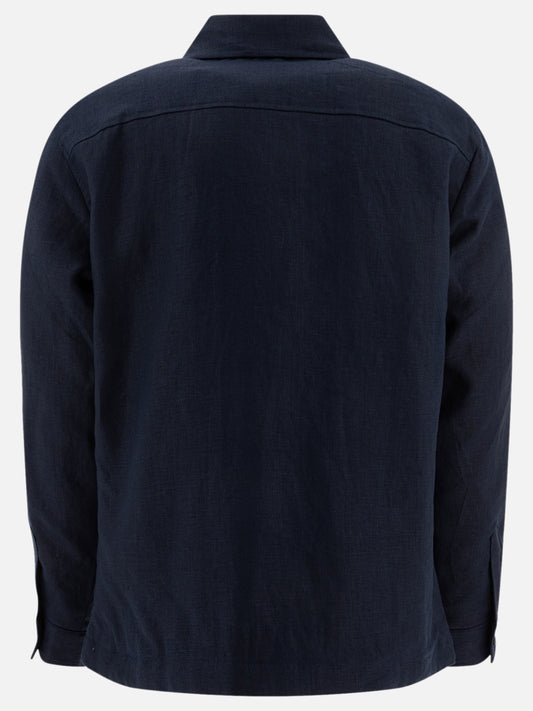 Giacche overshirt Solid colour  Blu - NN.07 Uomo | PLP | VIETTI Online Store | 2
