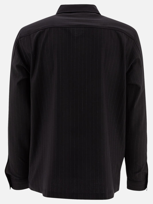 Giacche overshirt Pinstriped  Blu - NN.07 Uomo | PLP | VIETTI Online Store | 2
