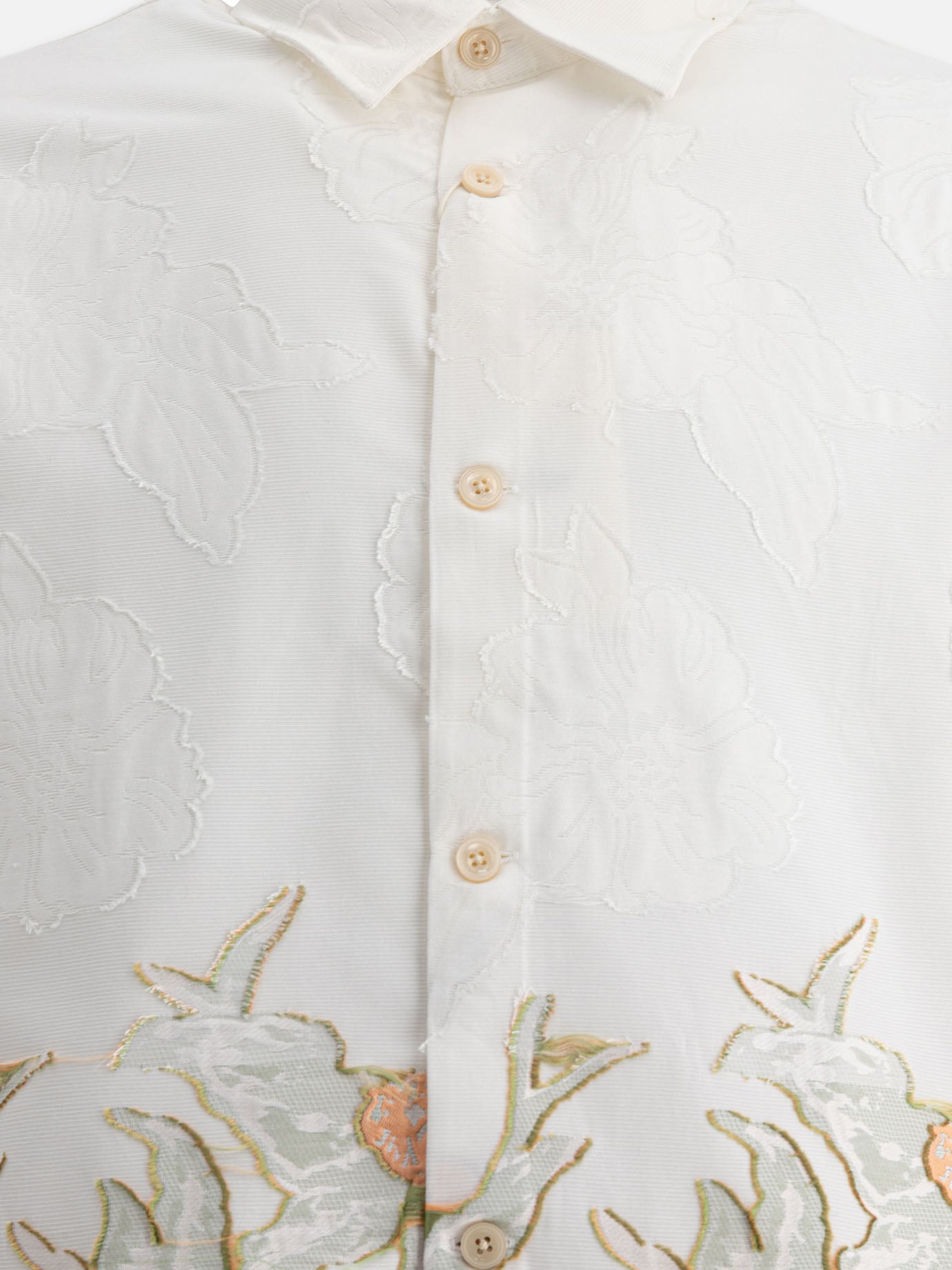 Camicie casual Embroidered  Bianco - NN.07 Uomo | PDP | VIETTI Online Store | Zoom-Modal_3
