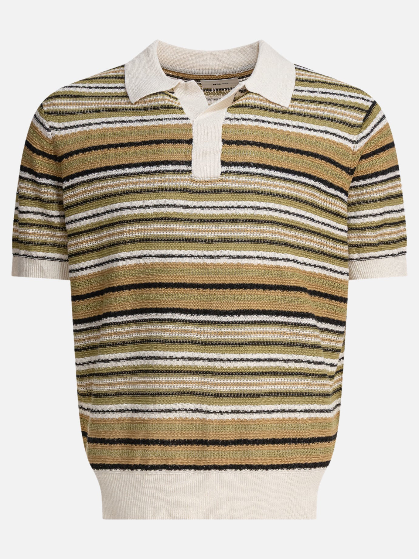 NN.07 "Noam" Polo shirt Green