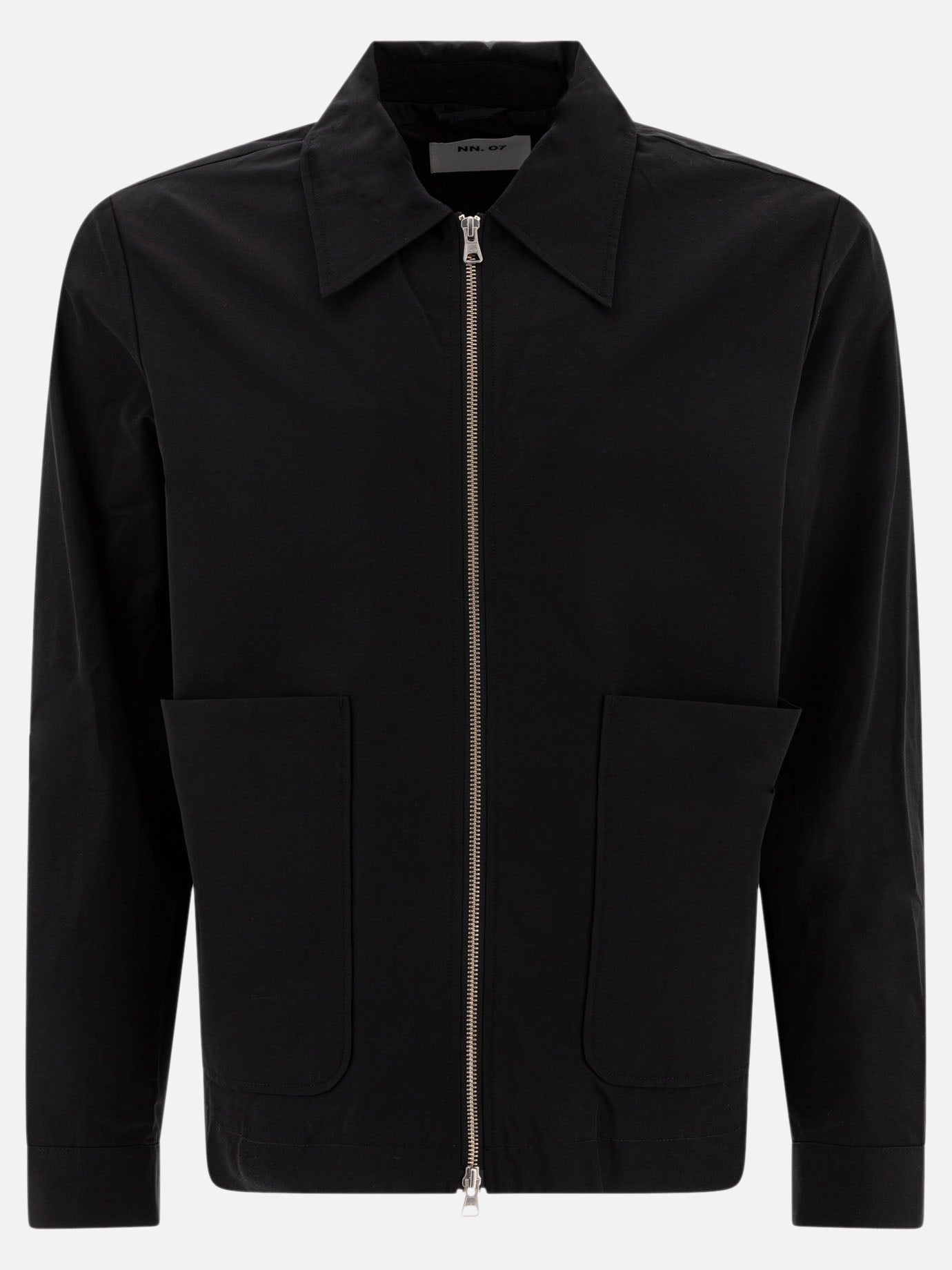 NN.07 &quot;Gael&quot; Overshirt 18377699_S Black thumbnail_1