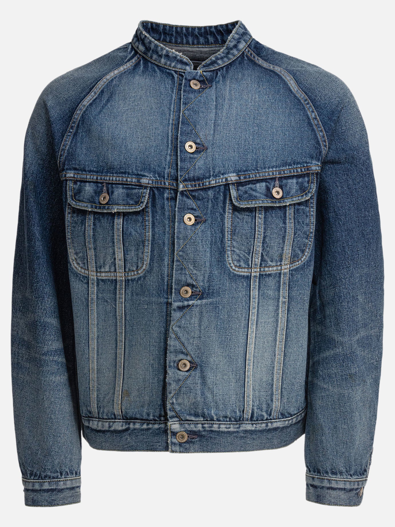 Denim jackets Solid colour  Blue - nonnative Men | PDP | VIETTI Online Store | thumbnail
