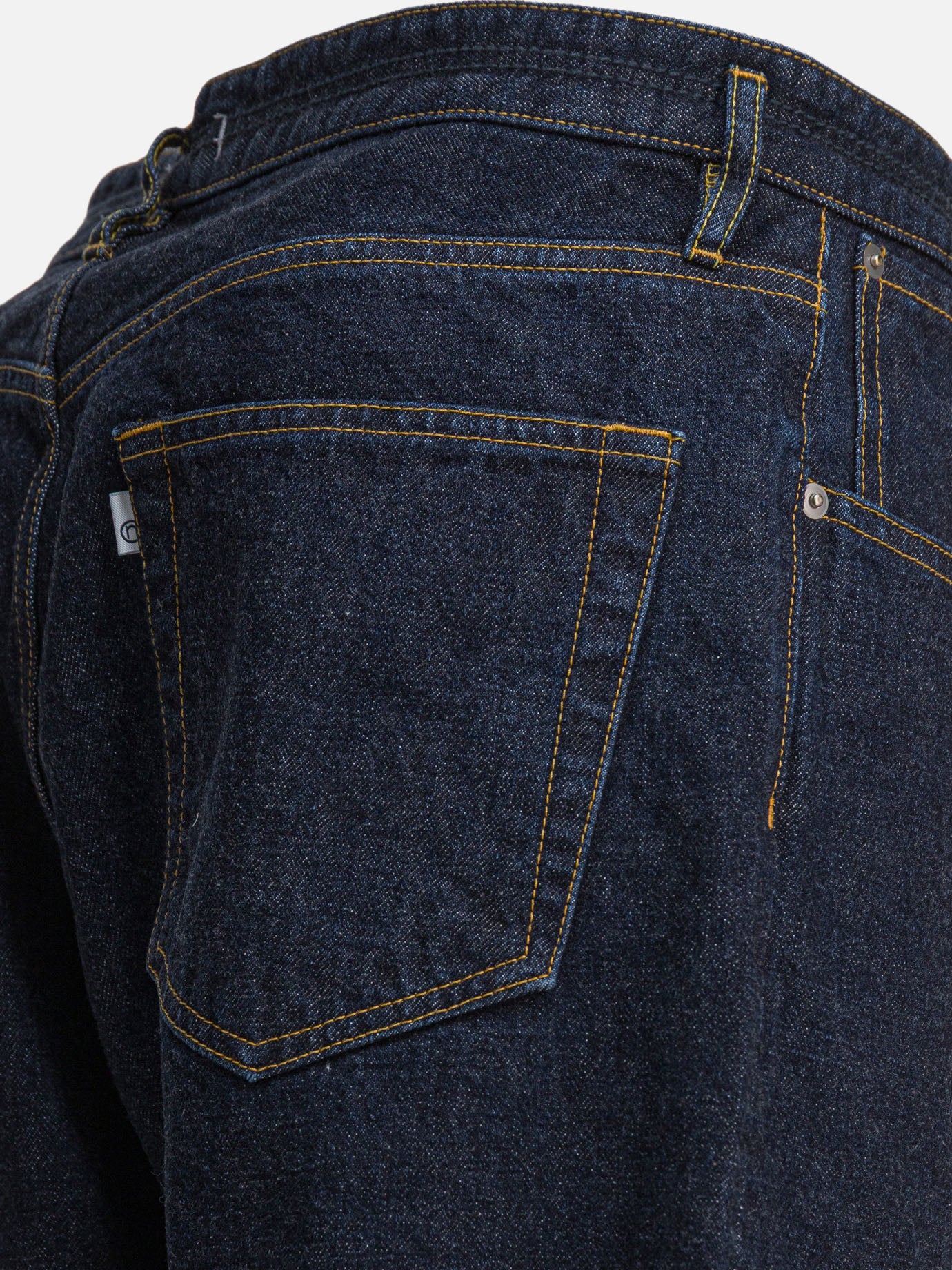 Straight-leg jeans Solid colour  Blue - nonnative Men | PDP | VIETTI Online Store | Zoom-Modal_4
