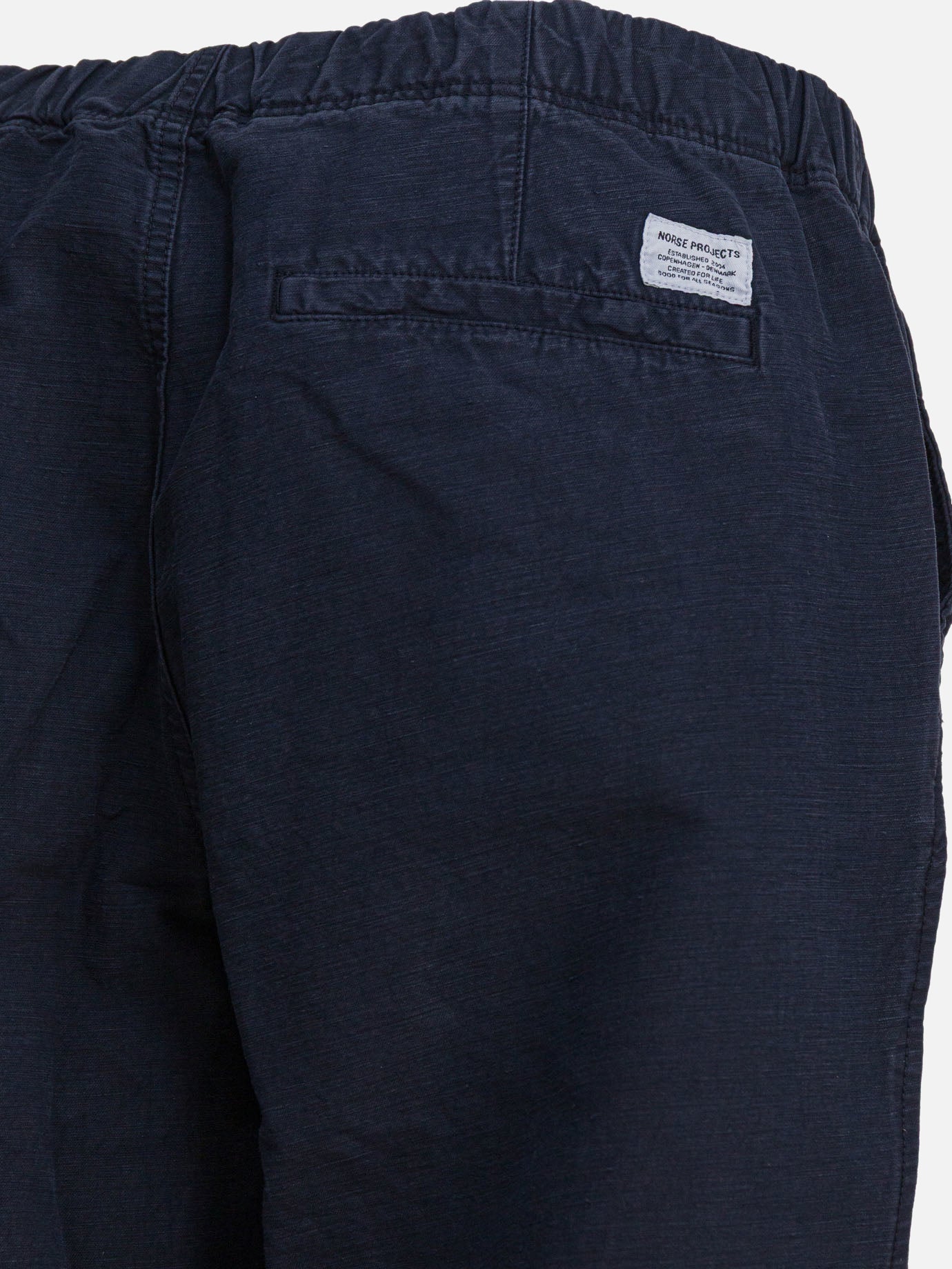 Pantaloni casual Solid colour  Blu - Norse Projects Uomo | PDP | VIETTI Online Store | thumbnail_4