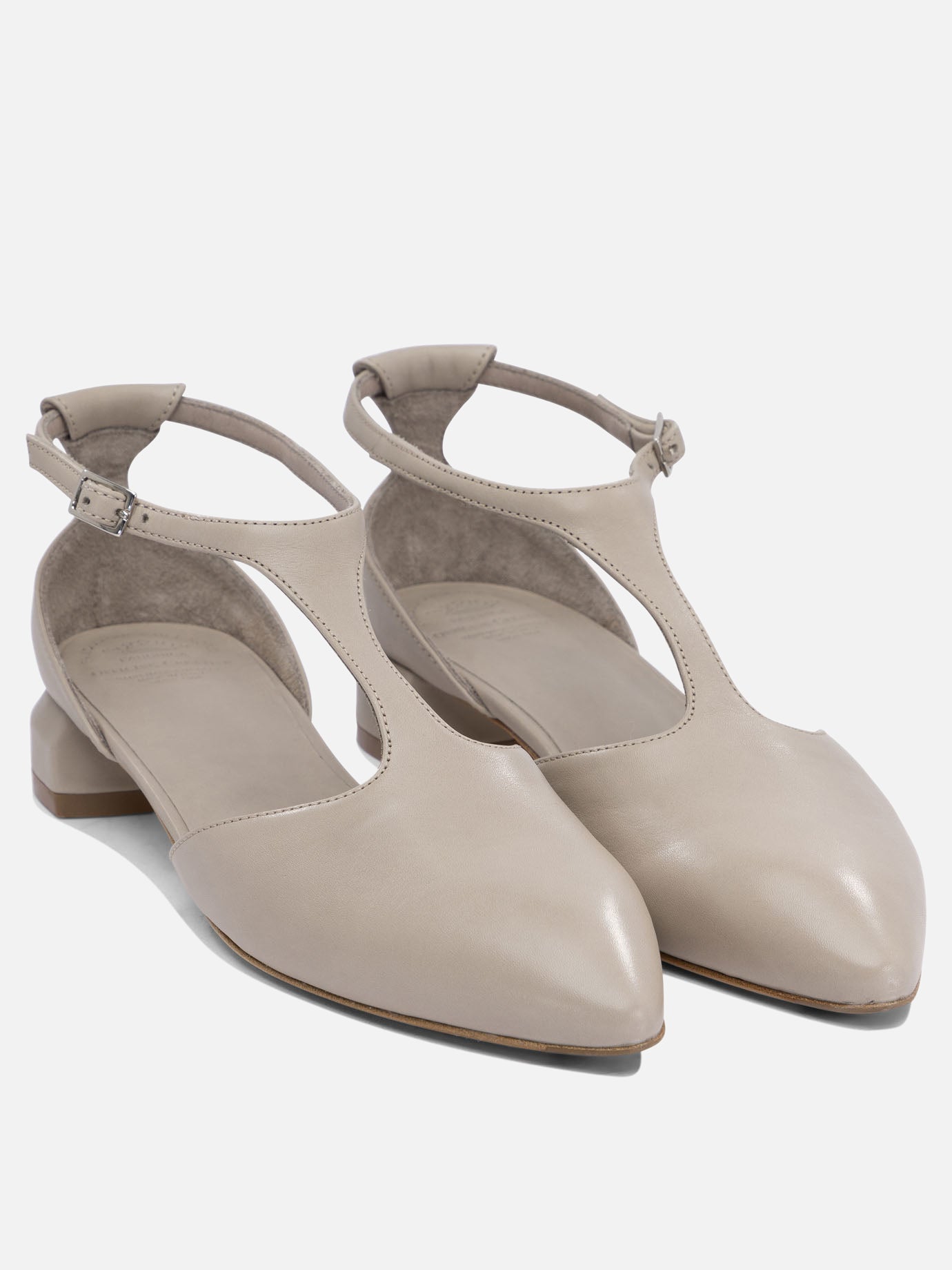 Mary Jane 100% leather - 100% leather  Beige - Officine Creative Donna | PDP | VIETTI Online Store | thumbnail_2