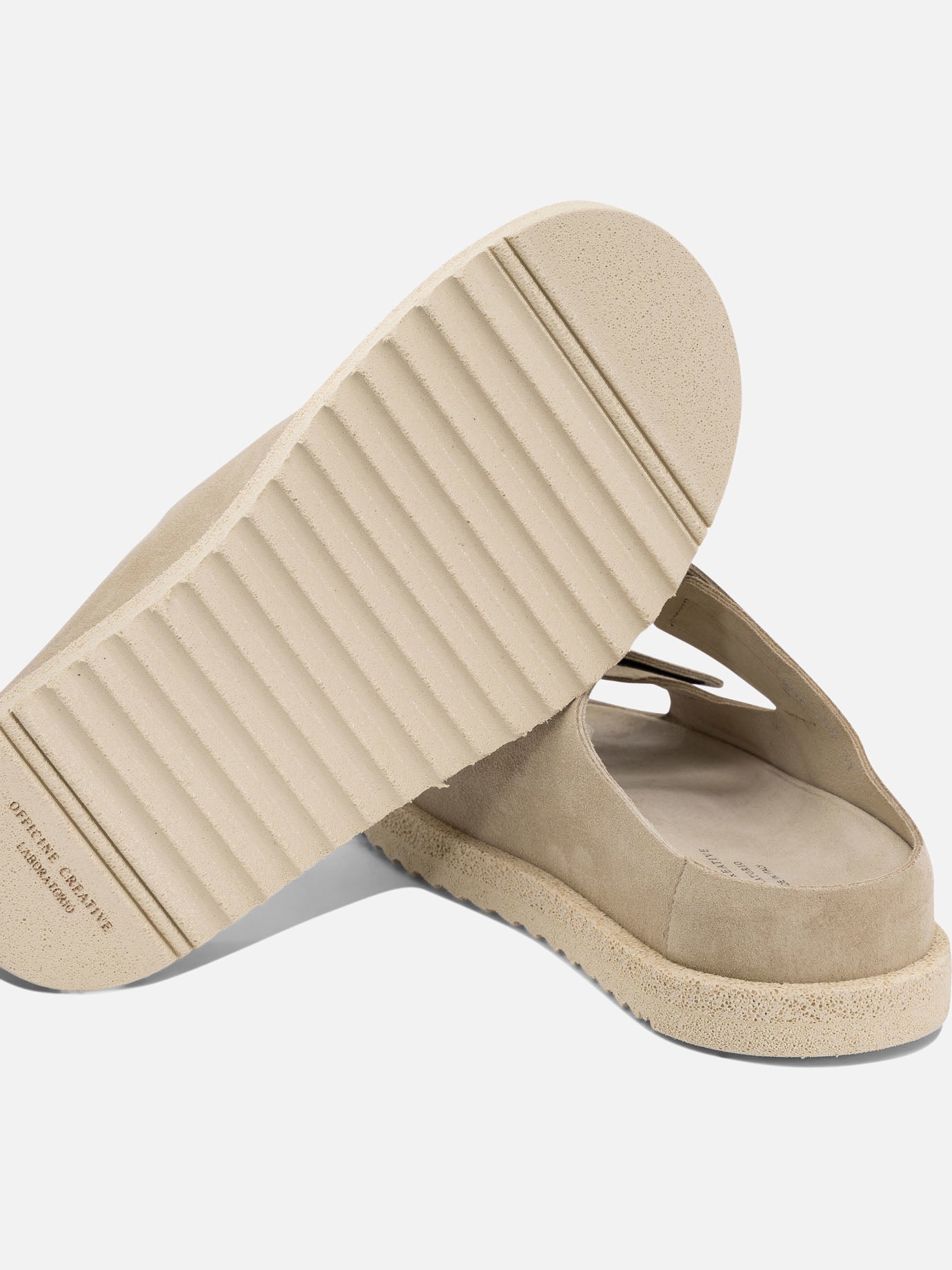 Flat sandals 100% leather - 100% rubber  Beige - Officine Creative Women | PDP | VIETTI Online Store | Zoom-Modal_5
