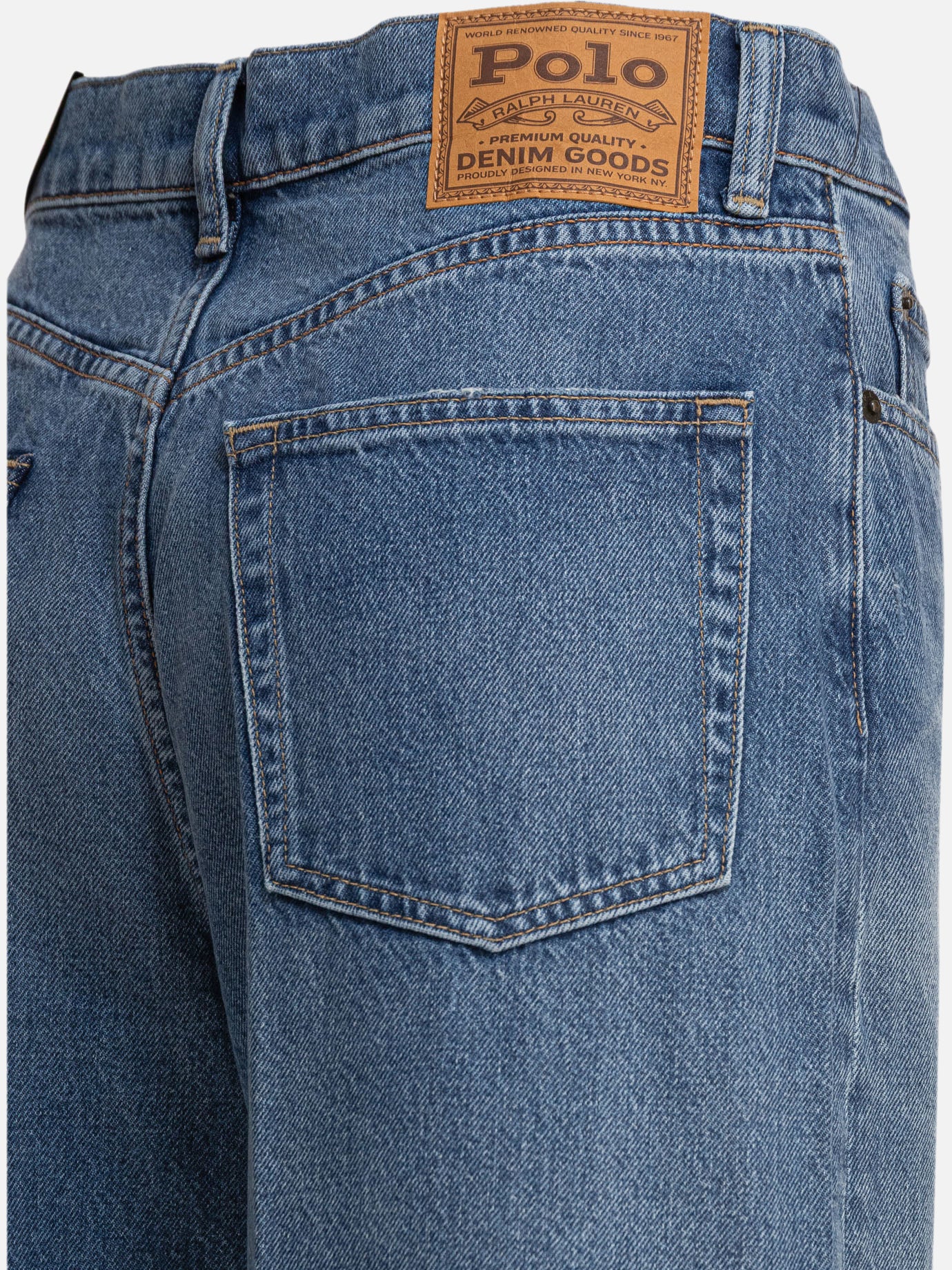 Jeans a gamba larga Denim  Azzurro - Polo Ralph Lauren Donna | PDP | VIETTI Online Store | thumbnail_4