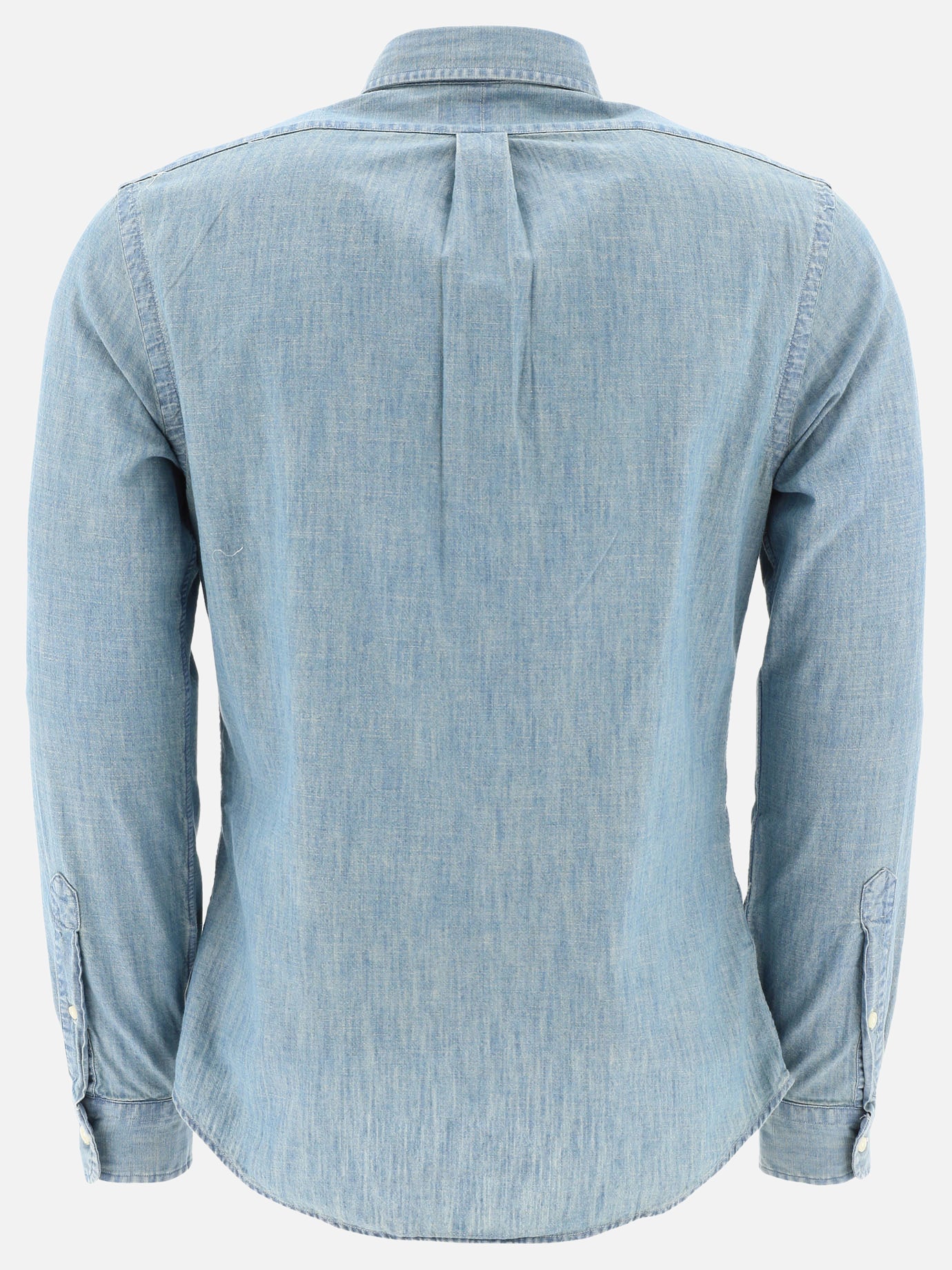Polo Ralph Lauren Camicia in chambray slim-fit 10446741_M Light blue thumbnail_2