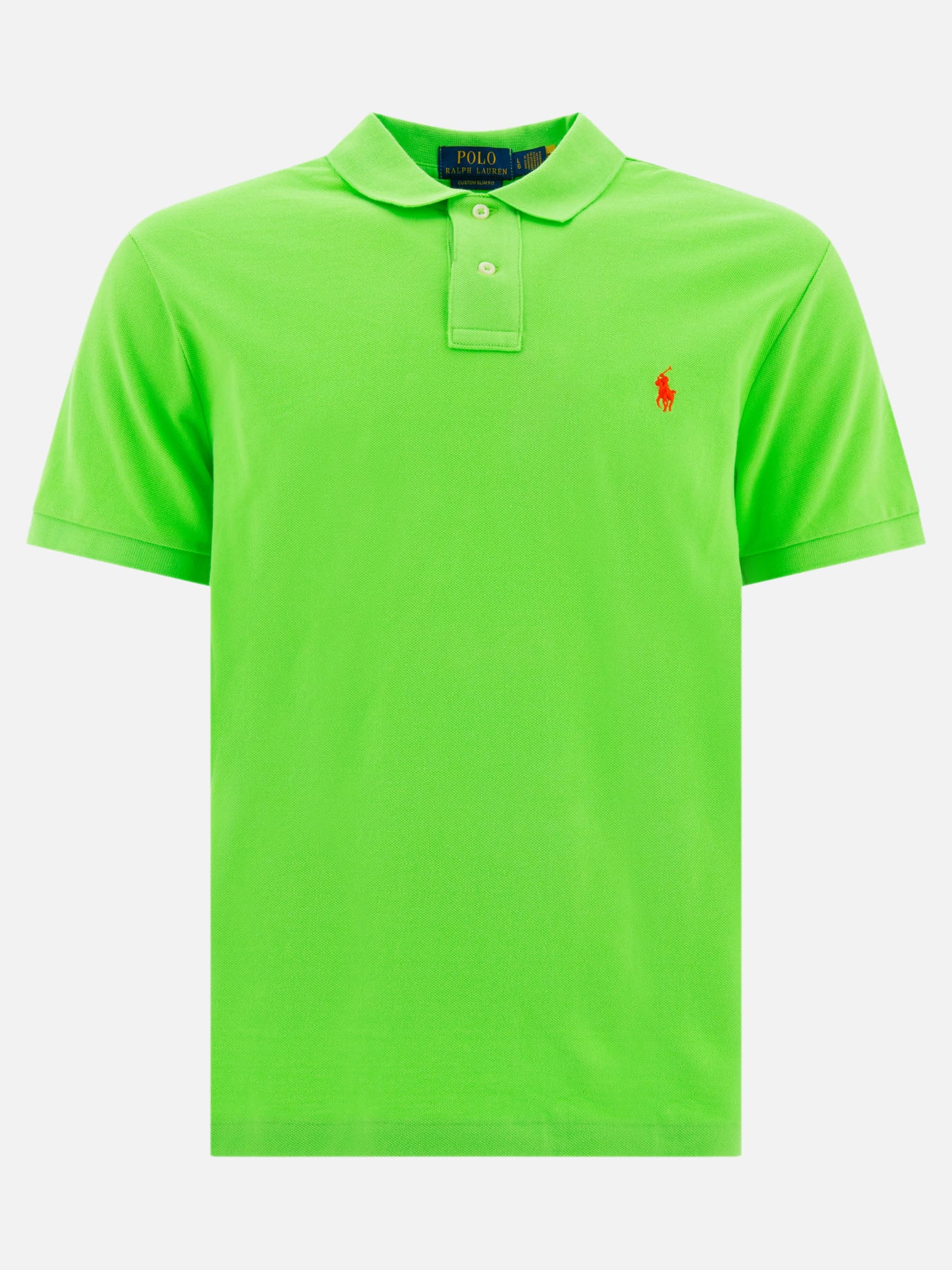 Polo Ralph Lauren Polo in piquè 17792992_S Green thumbnail_1