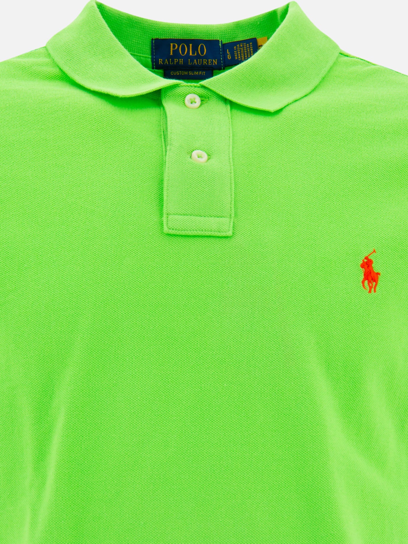 Polo Ralph Lauren Polo in piquè 17792992_S Green thumbnail_3
