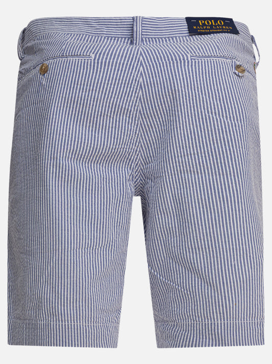 Short cinque tasche Striped  Blu - Polo Ralph Lauren Uomo | PDP | VIETTI Online Store | 2

