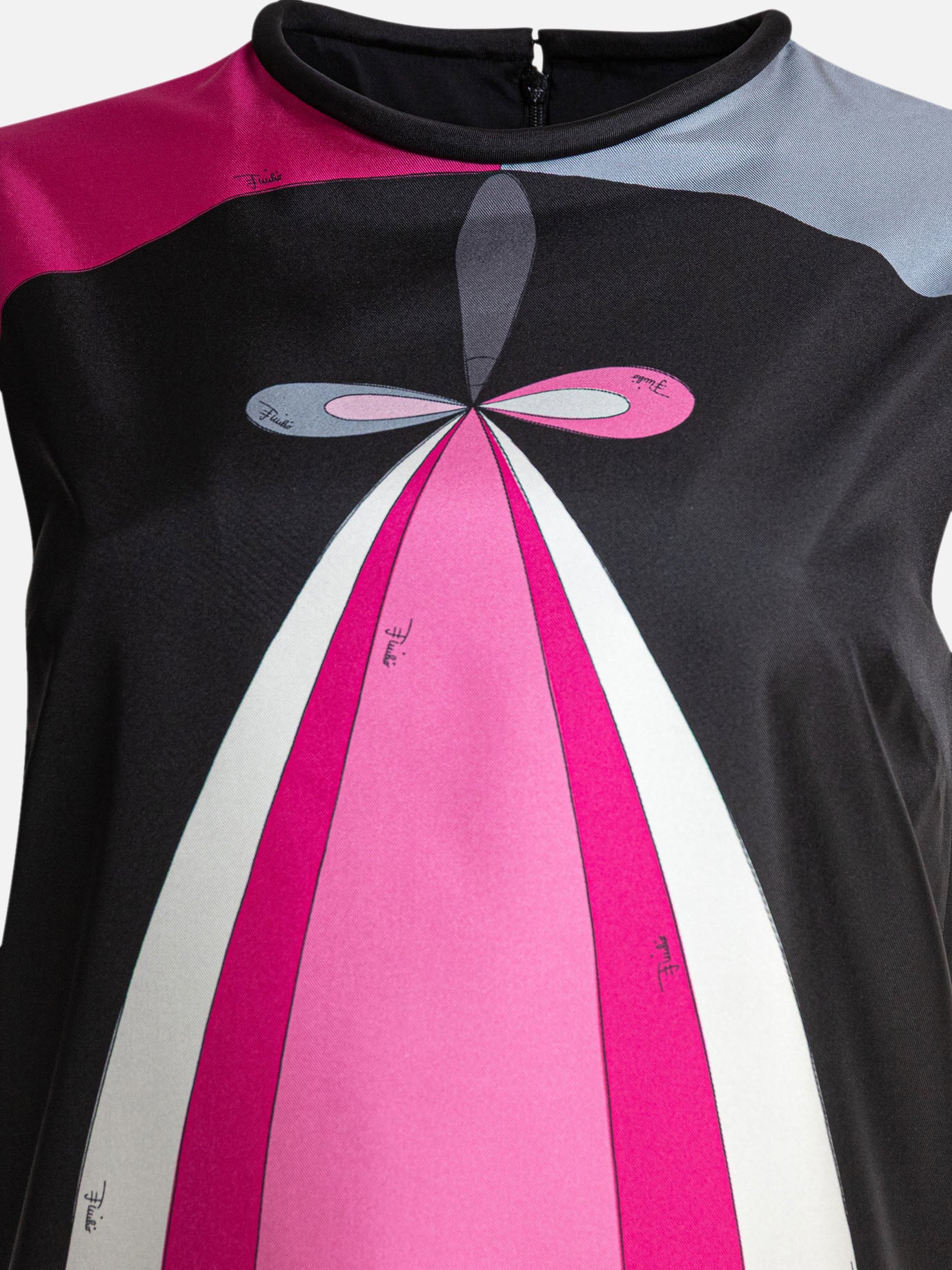 Pucci Maddalena print silk dress Pink