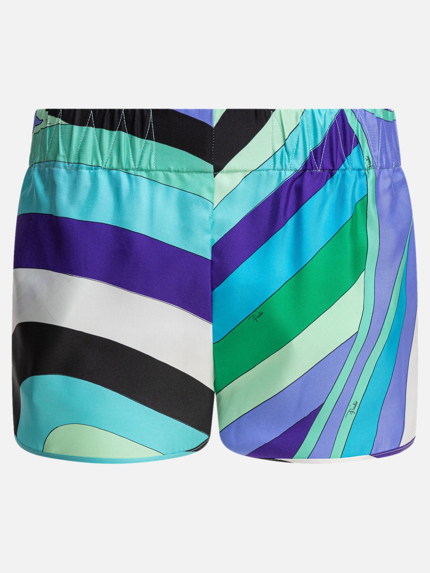 Short con lacci Print  Blu - Pucci Donna | PDP | VIETTI Online Store | Zoom-Modal
