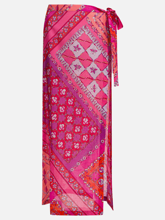 Pucci Gonna in stampa Festa 14224919_40 Pink 1