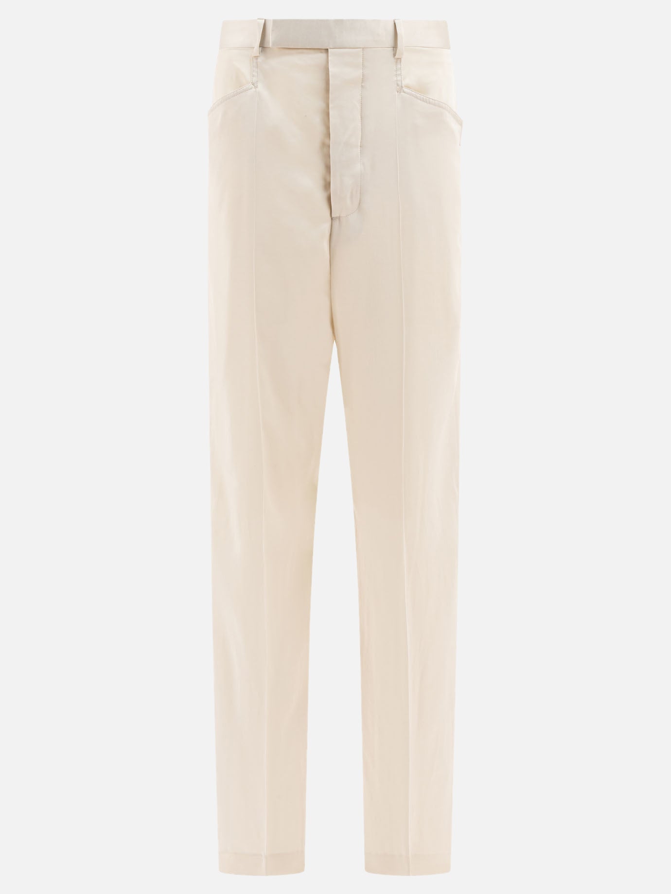 Rick Owens Pantaloni &quot;Hollywood Mastodon&quot; 17581602_40 White thumbnail_1