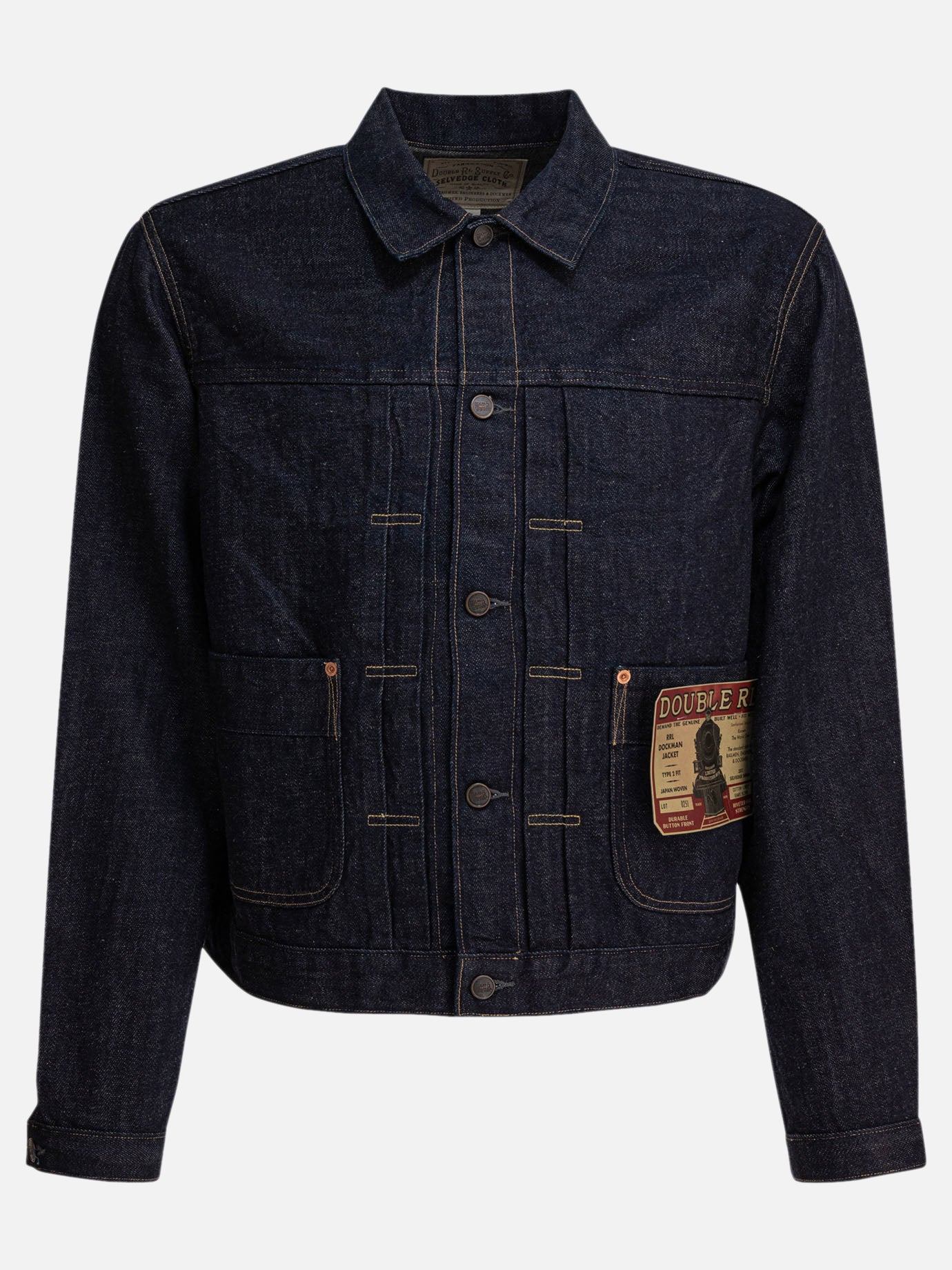 Denim jackets Denim  Blue - RRL by Ralph Lauren Men | PDP | VIETTI Online Store | thumbnail