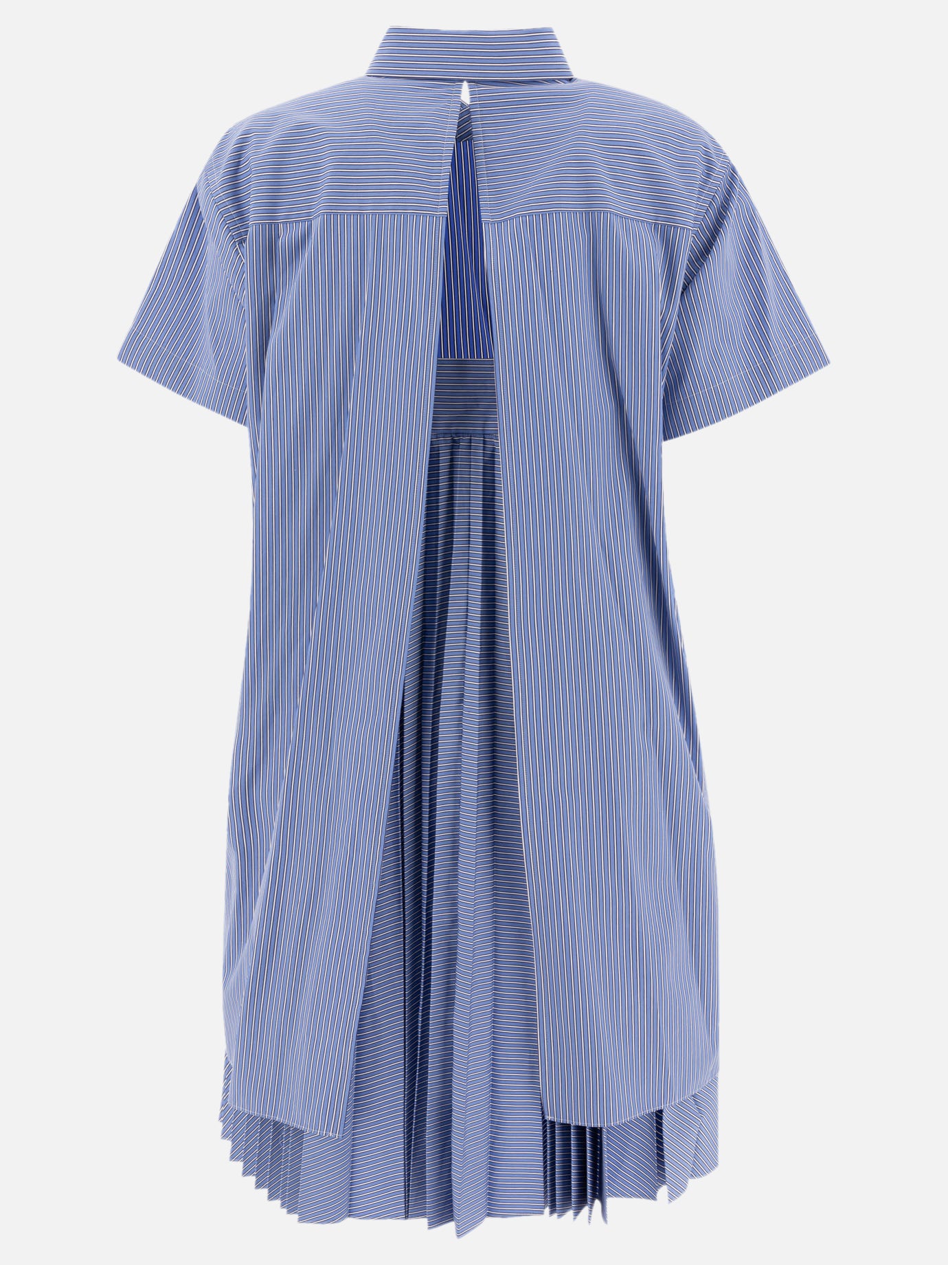 Abiti corti Striped  Blu - Sacai Donna | PDP | VIETTI Online Store | thumbnail_2