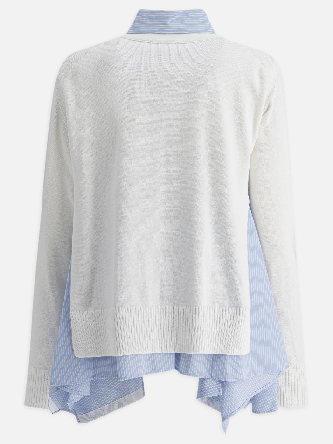 Cardigan Striped  Bianco - Sacai Donna | PDP | VIETTI Online Store | thumbnail_2