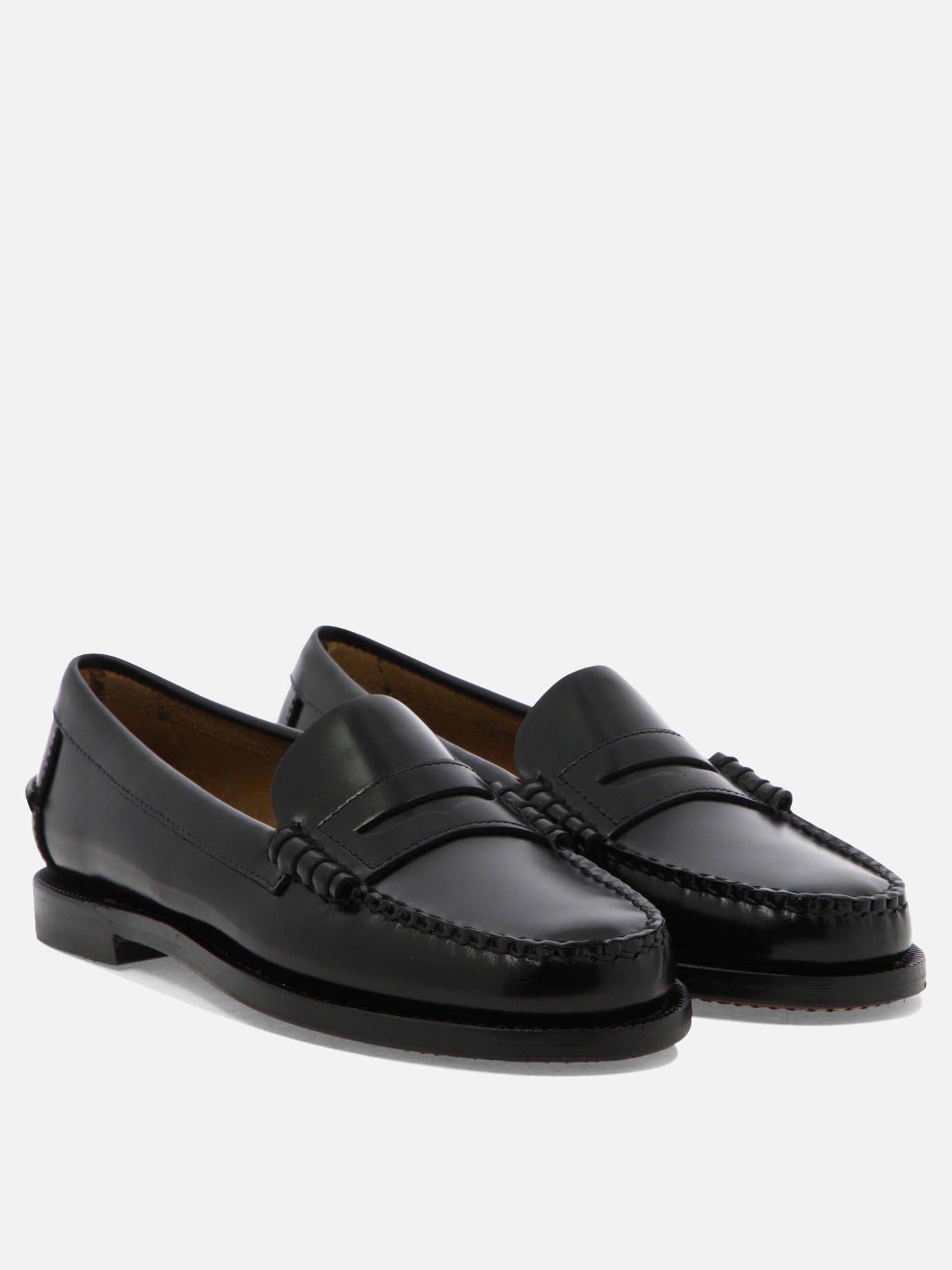 Loafers 100% leather - 90% leather 10% rubber  Black - Sebago Women | PDP | VIETTI Online Store | thumbnail_2