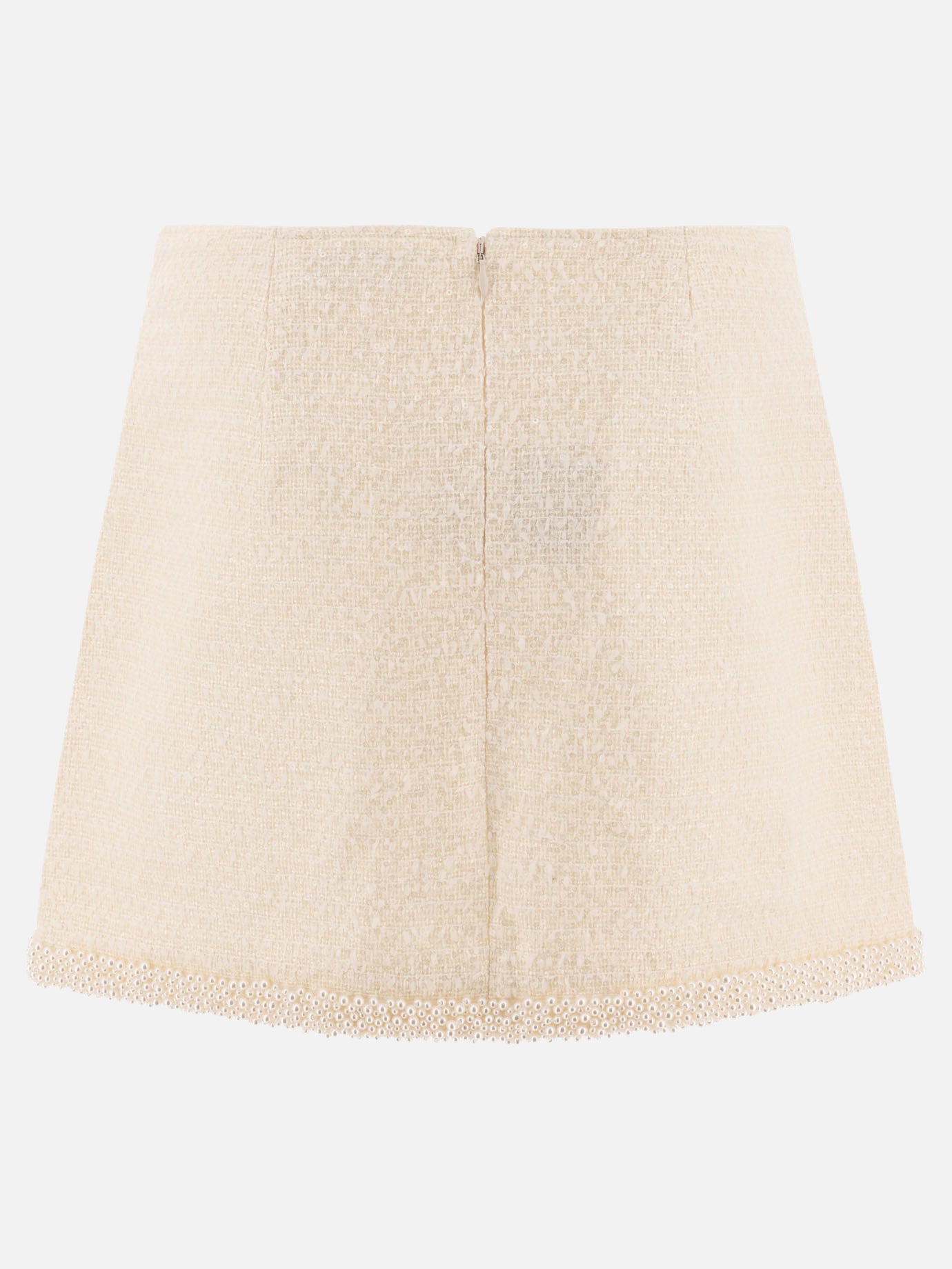Miniskirts Solid colour  Beige - Self-portrait Women | PDP | VIETTI Online Store | Zoom-Modal_2
