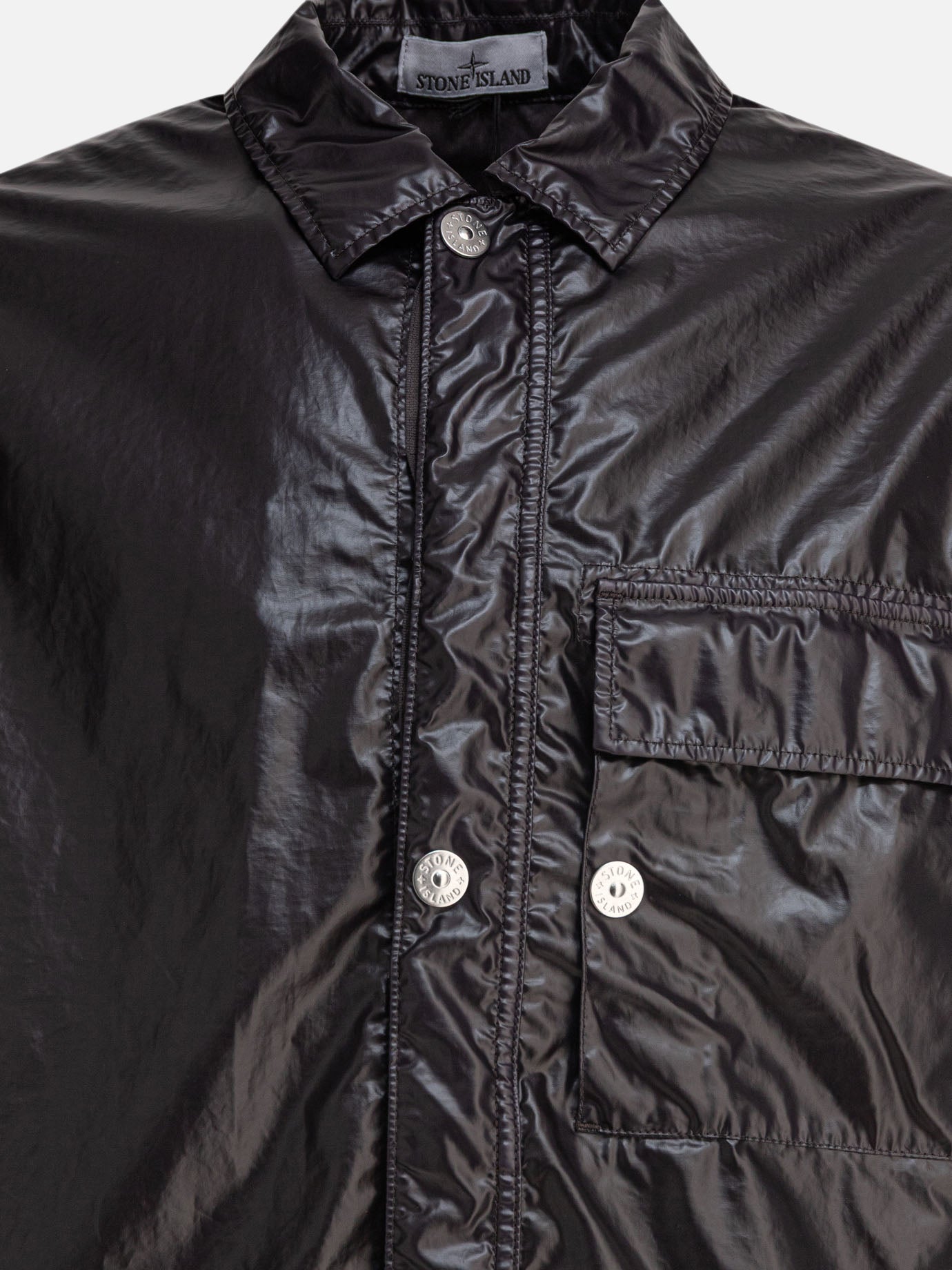 Windbreakers Logo  Black - Stone Island Men | PDP | VIETTI Online Store | Zoom-Modal_3

