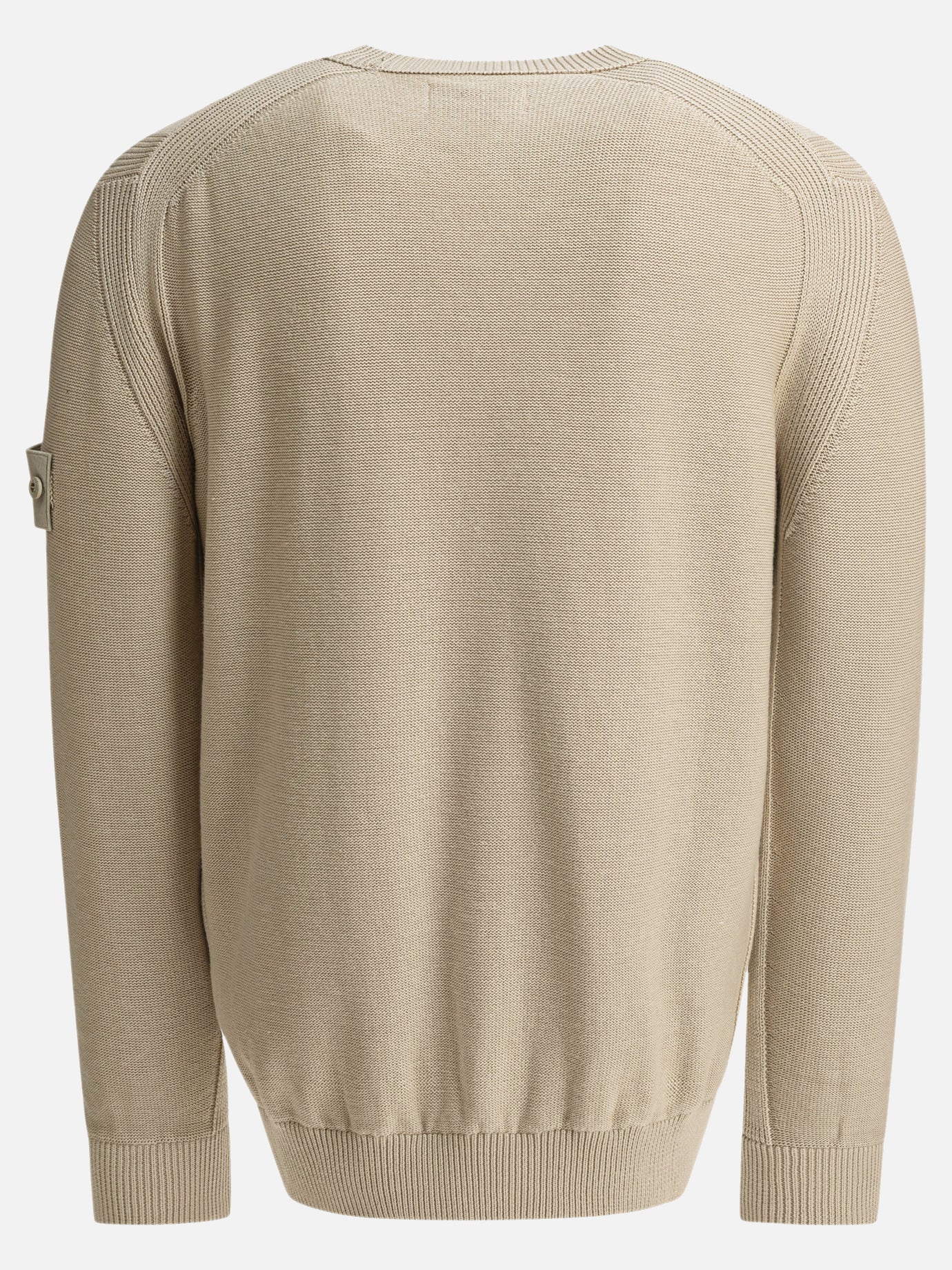 Maglioni girocollo Logo  Beige - Stone Island Uomo | PDP | VIETTI Online Store | thumbnail_2