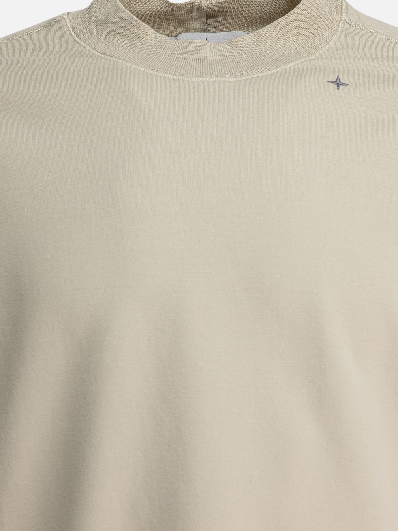 Stone Island Cotton fleece sweatshirt 12760606_M Beige thumbnail_3