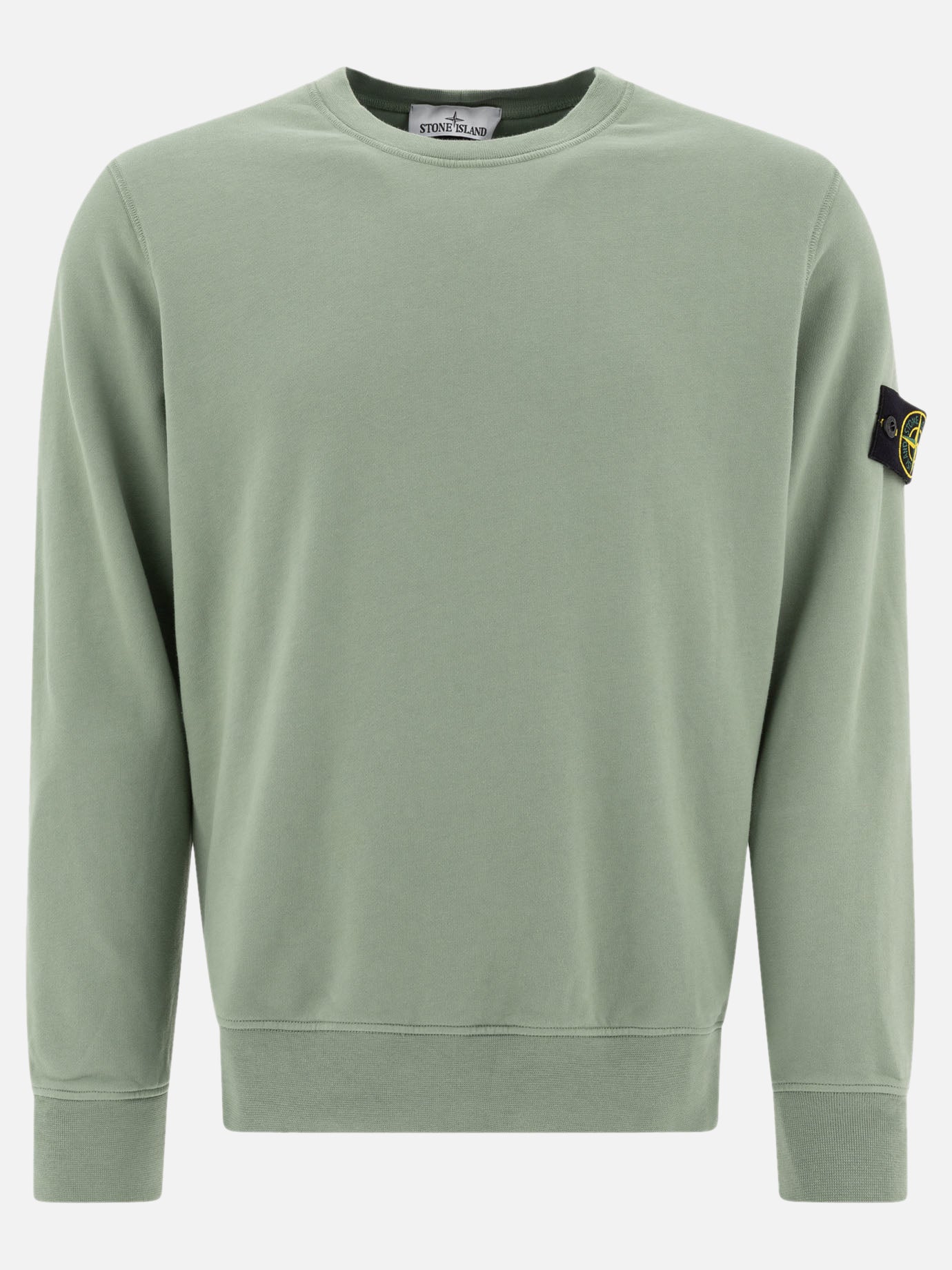 Crewnecks Logo  Green - Stone Island Men | PDP | VIETTI Online Store | Zoom-Modal
