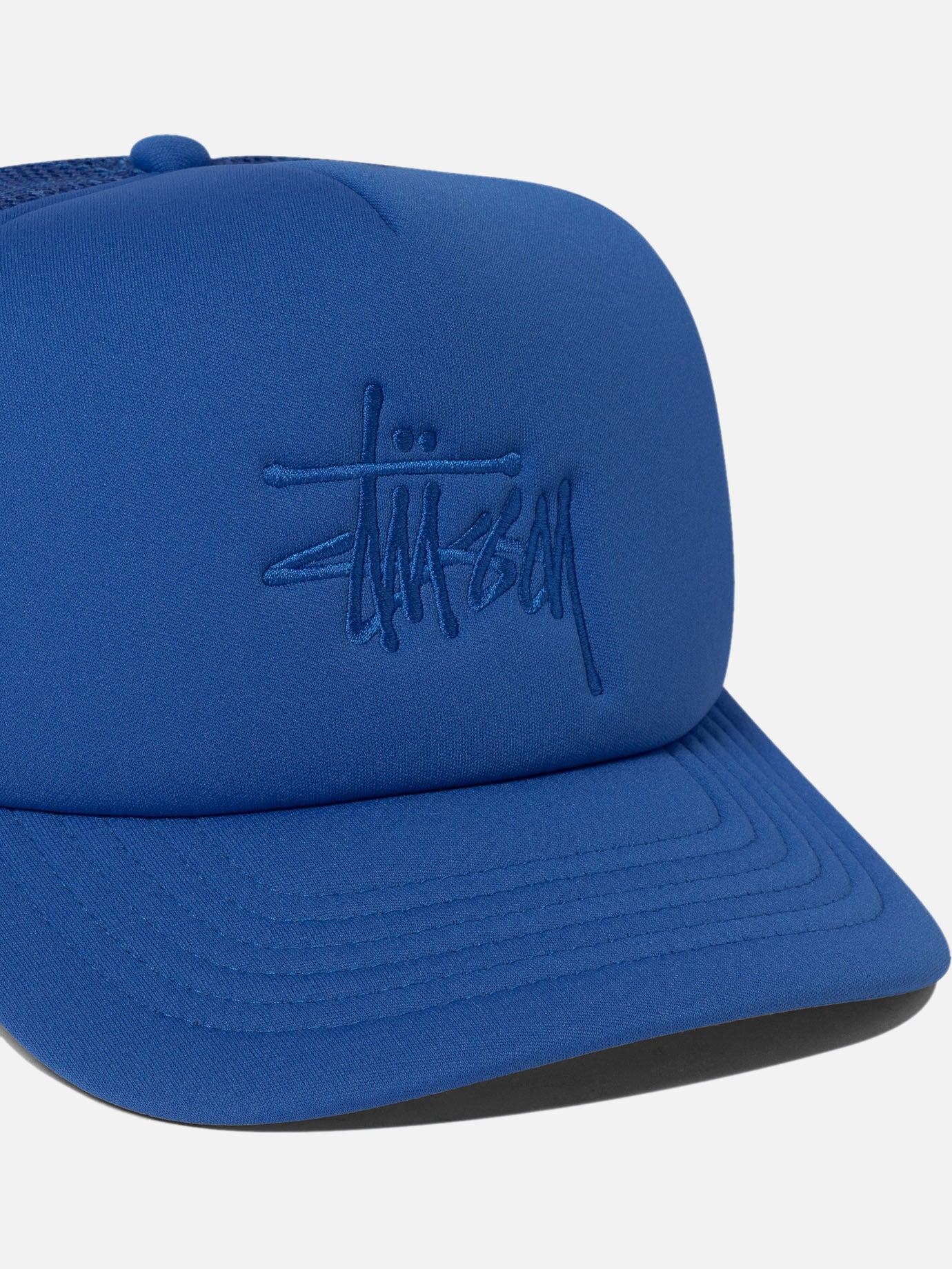 Stüssy Cappello trucker &quot;Big Basic&quot; 17914031_UNI Blue thumbnail_4