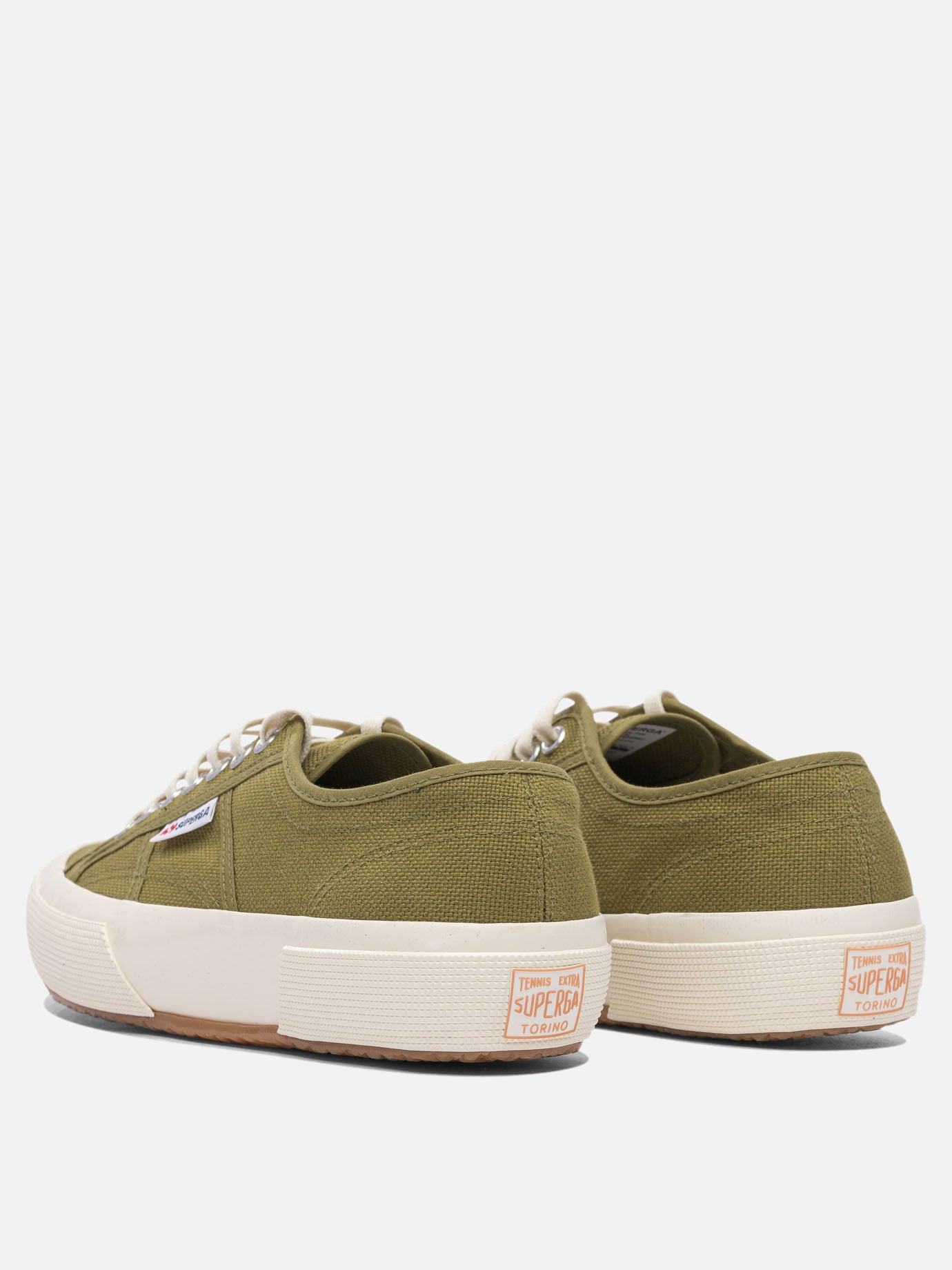 Low top sneakers 100% cotton - 100% rubber  Green - Superga Men | PDP | VIETTI Online Store | thumbnail_4