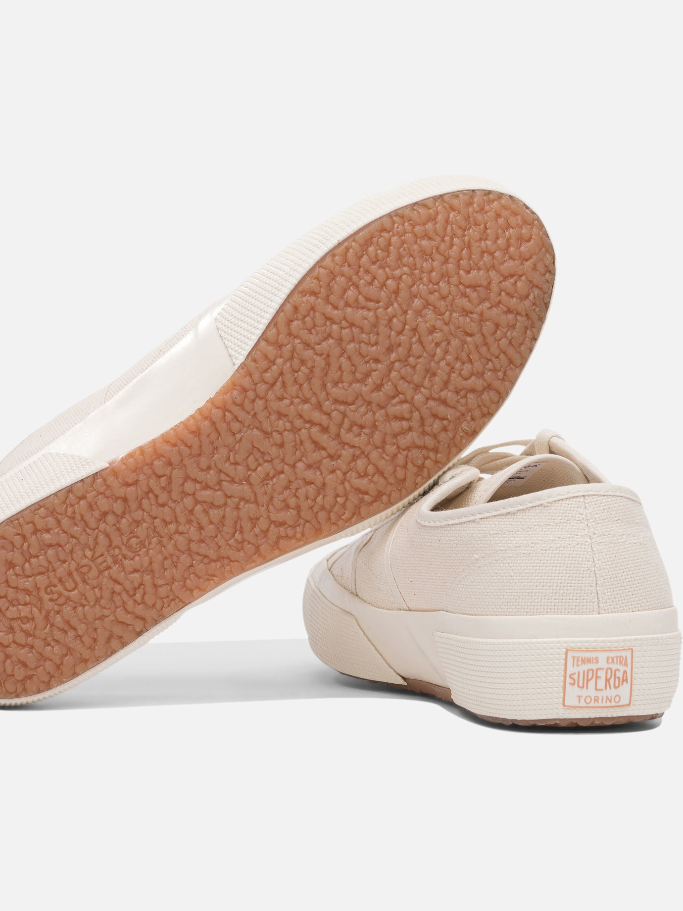 Low top sneakers 100% cotton - 100% rubber  Beige - Superga Men | PDP | VIETTI Online Store | thumbnail_5
