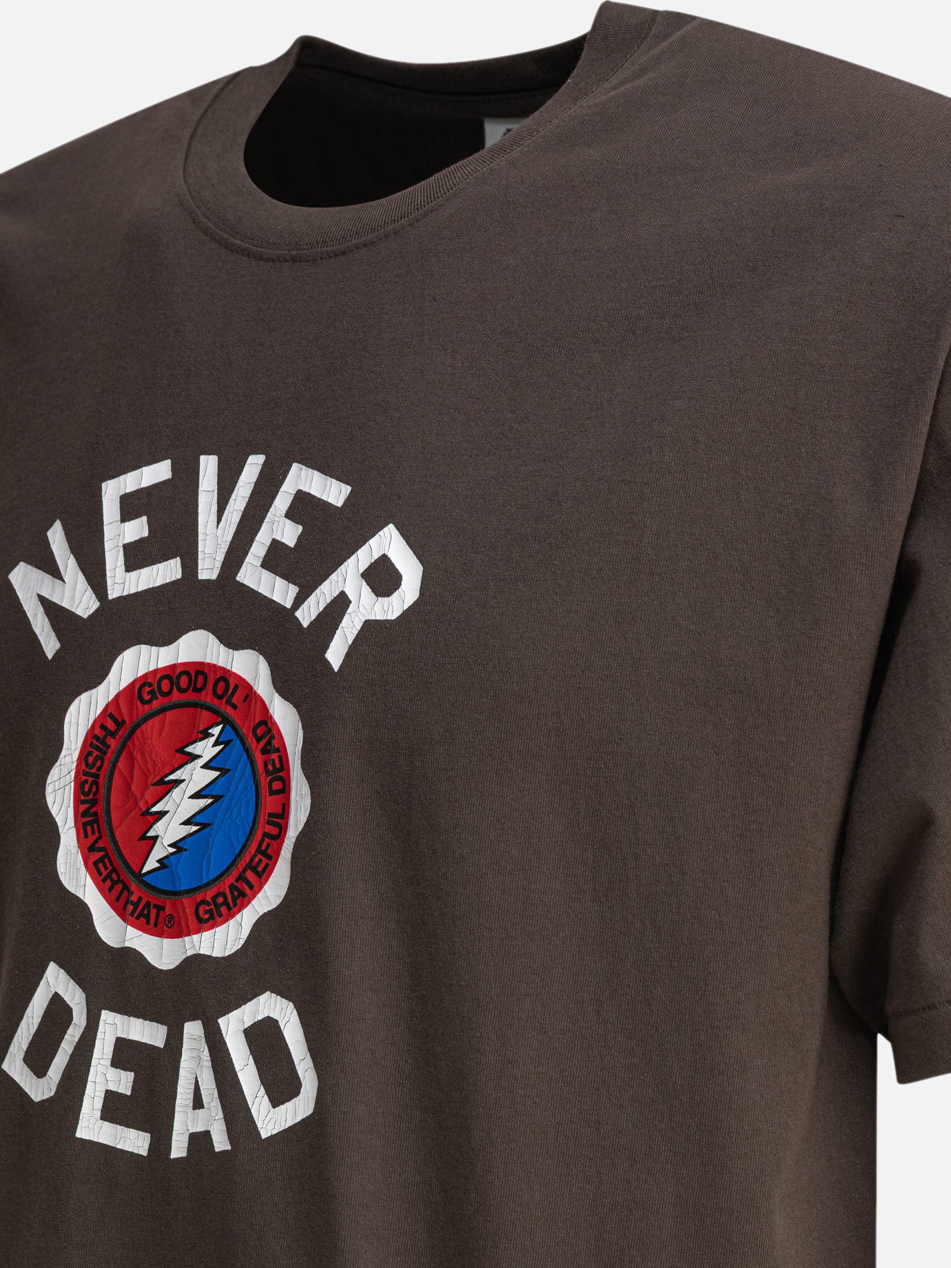 Thisisneverthat® T-shirt &quot;GD Never Dead&quot; 13913289_S Brown thumbnail_4