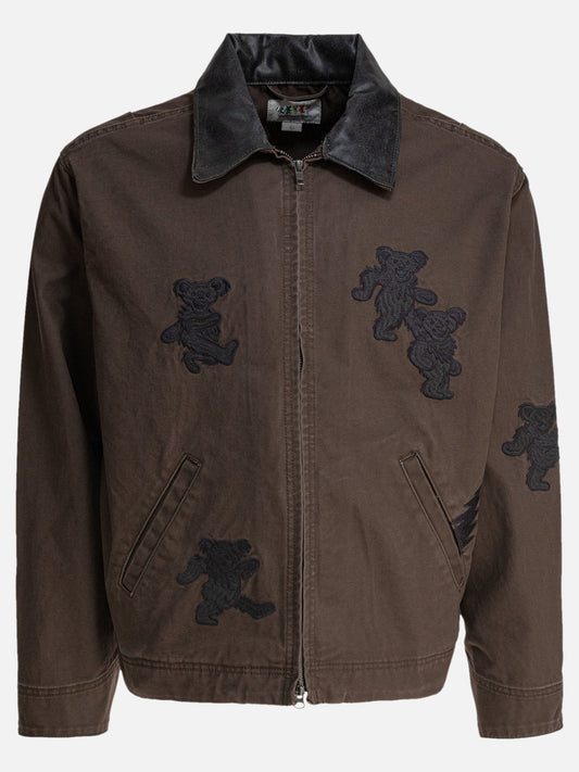 Thisisneverthat® Giacca "GD Dancing Bears" 18923384_S Brown 1