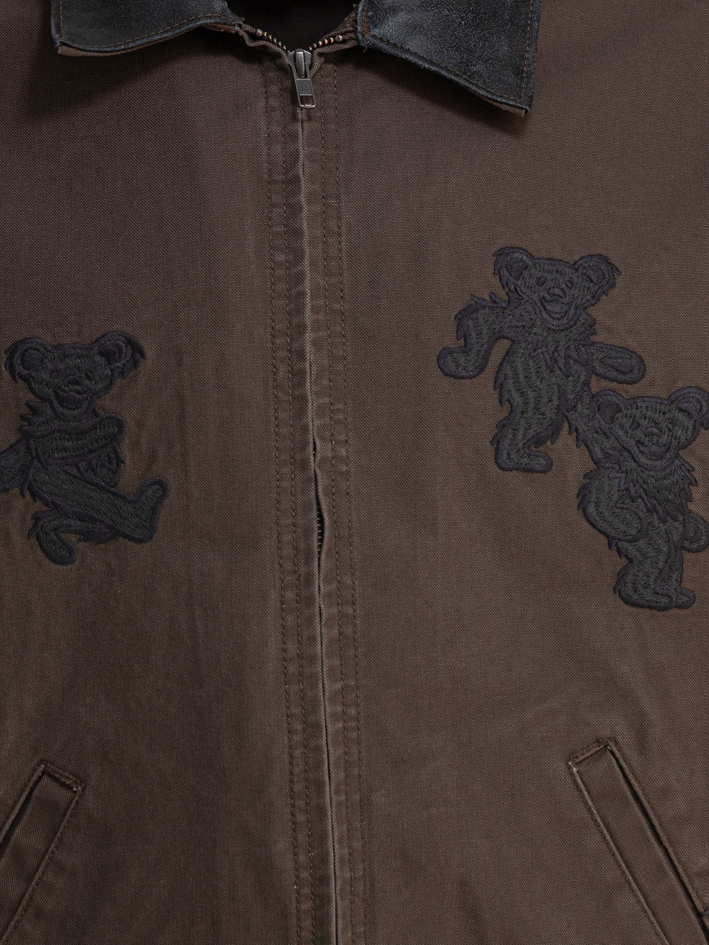 Thisisneverthat® "GD Dancing Bears" Jacket Brown
