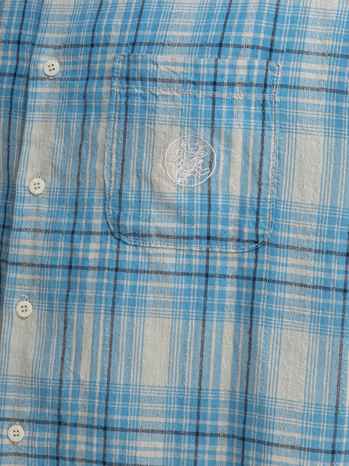 Thisisneverthat® Camicia check 12864515_S Light blue thumbnail_4