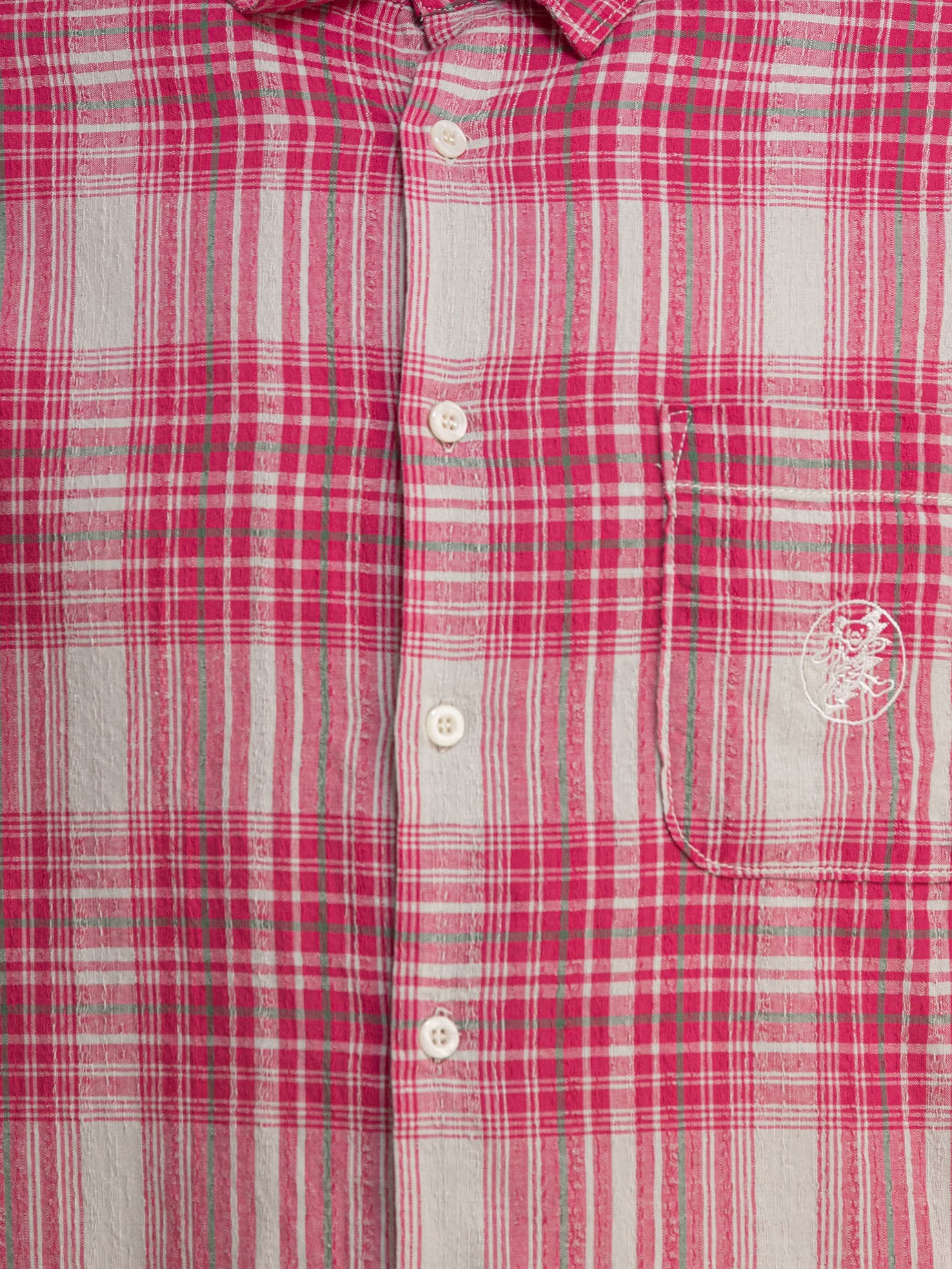 Thisisneverthat® Camicia check 10324204_S Pink thumbnail_3