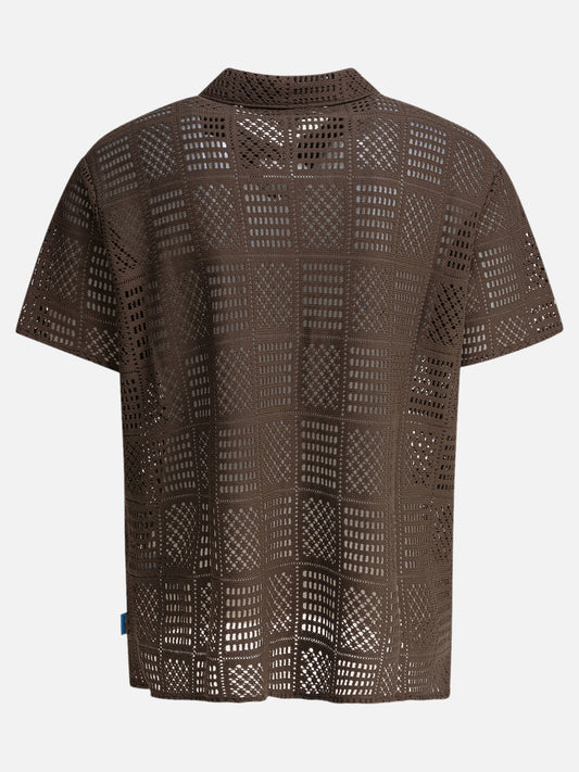 Thisisneverthat® Camicia "GD Lightning Mesh" 19939800_S Brown 2