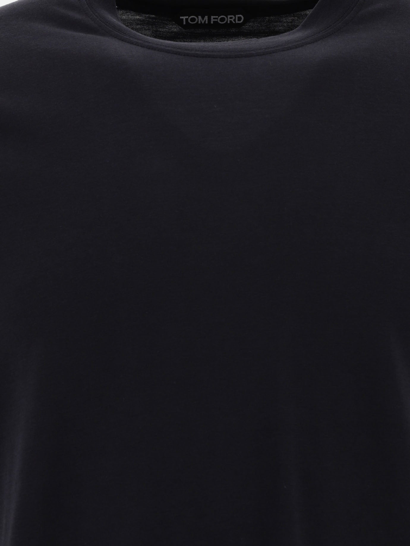 Tom Ford Cotton lyocell T-shirt Black