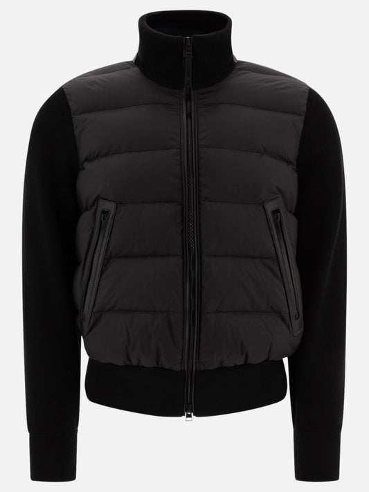 Tom Ford Piumino in lana e nylon 15142593_52 Black 1