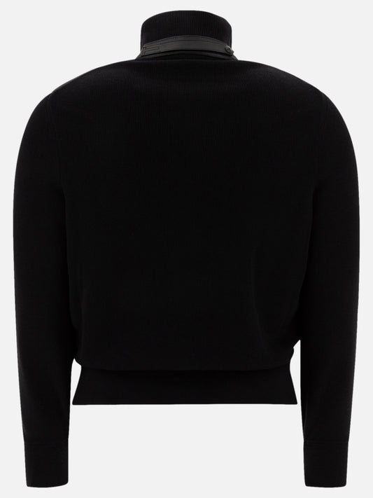 Tom Ford Piumino in lana e nylon 15142593_52 Black 2