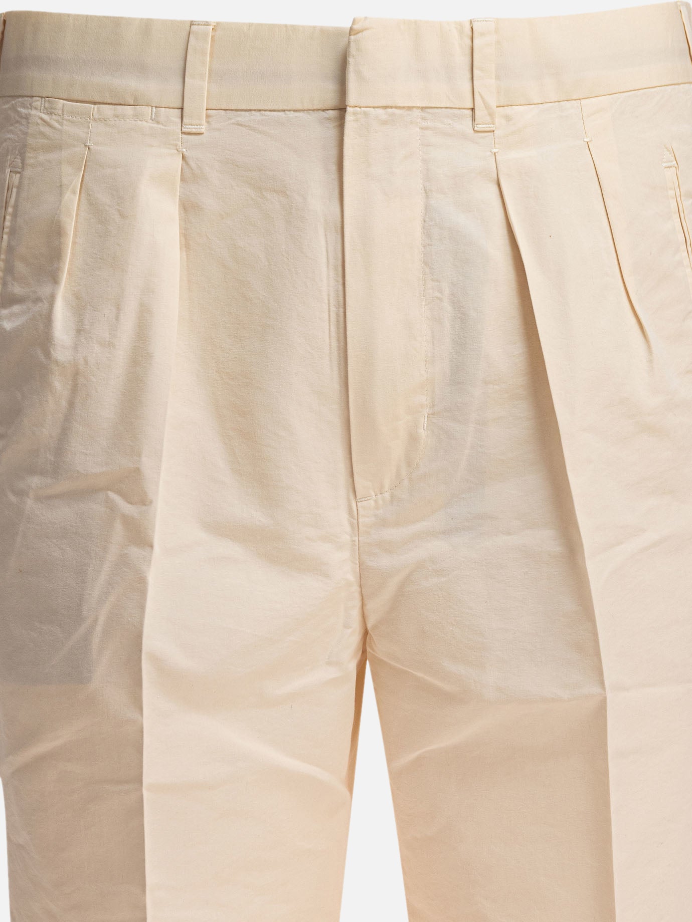 Tom Ford Poplin trousers with double darts 11074331_33 Beige thumbnail_3