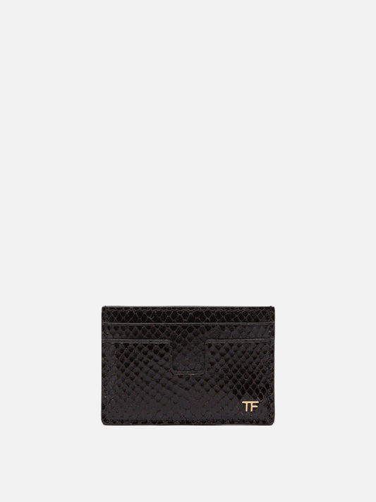 Tom Ford Card holder "TF" 12604880_UNI Brown 1
