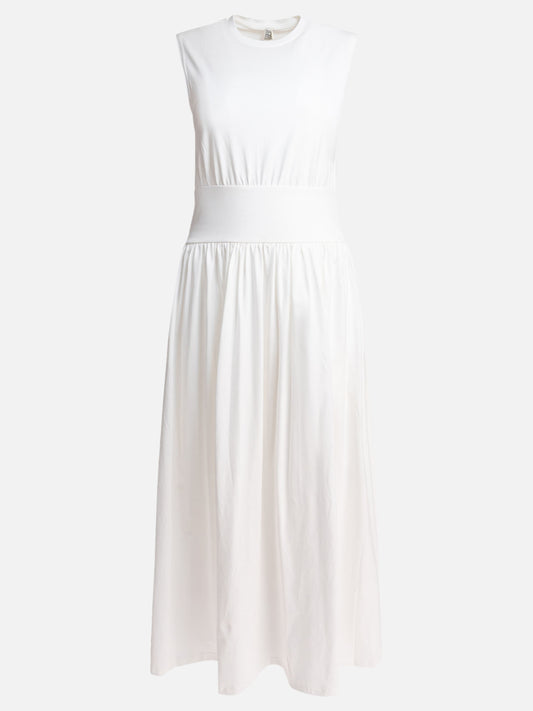 Toteme Abito midi svasato 18143236_M White 1
