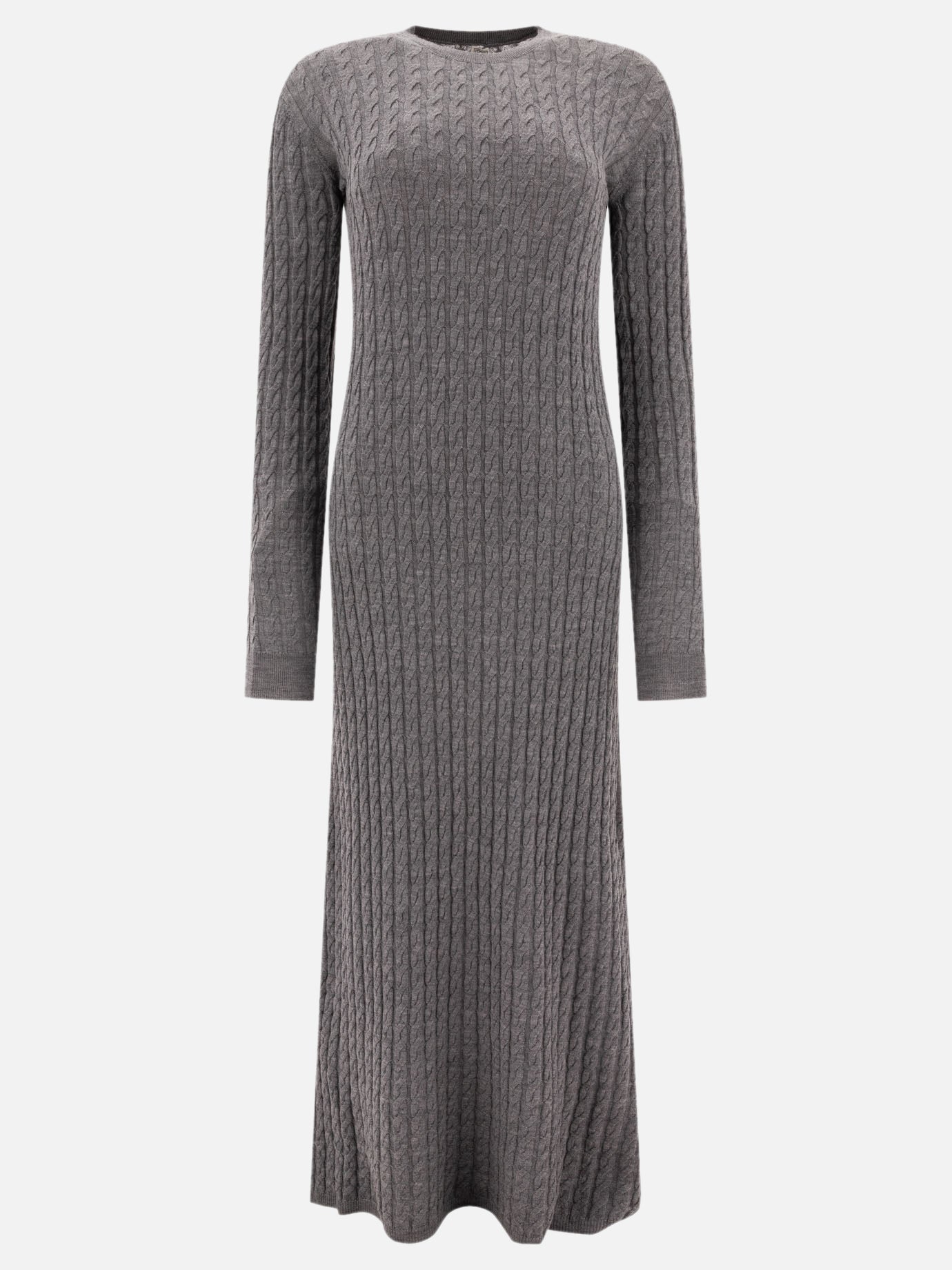Toteme Abito in maglia a trecce 18969885_M Grey thumbnail_1