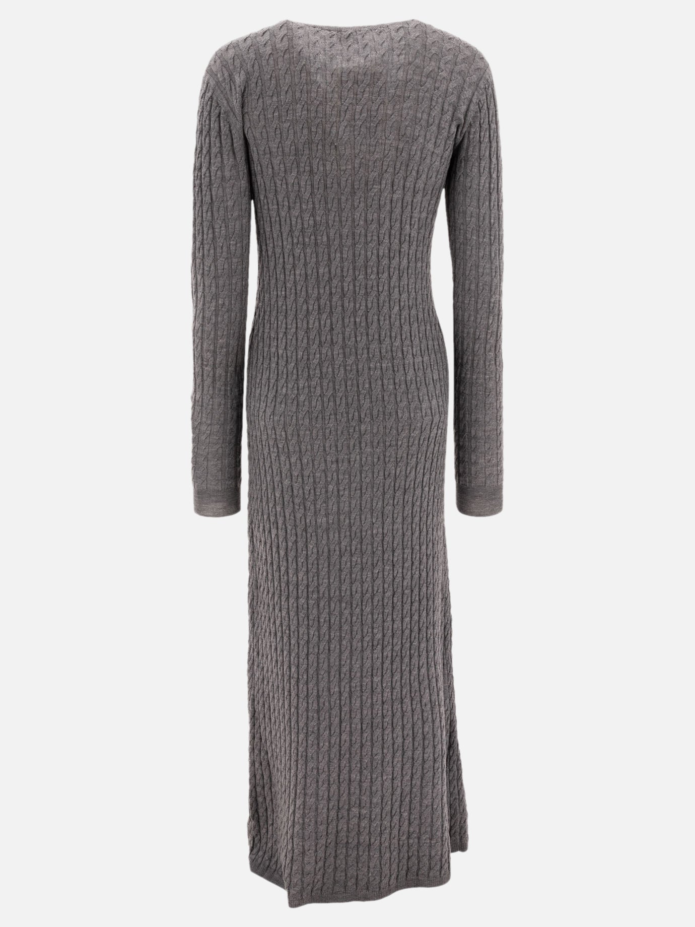 Toteme Abito in maglia a trecce 18969885_M Grey thumbnail_2