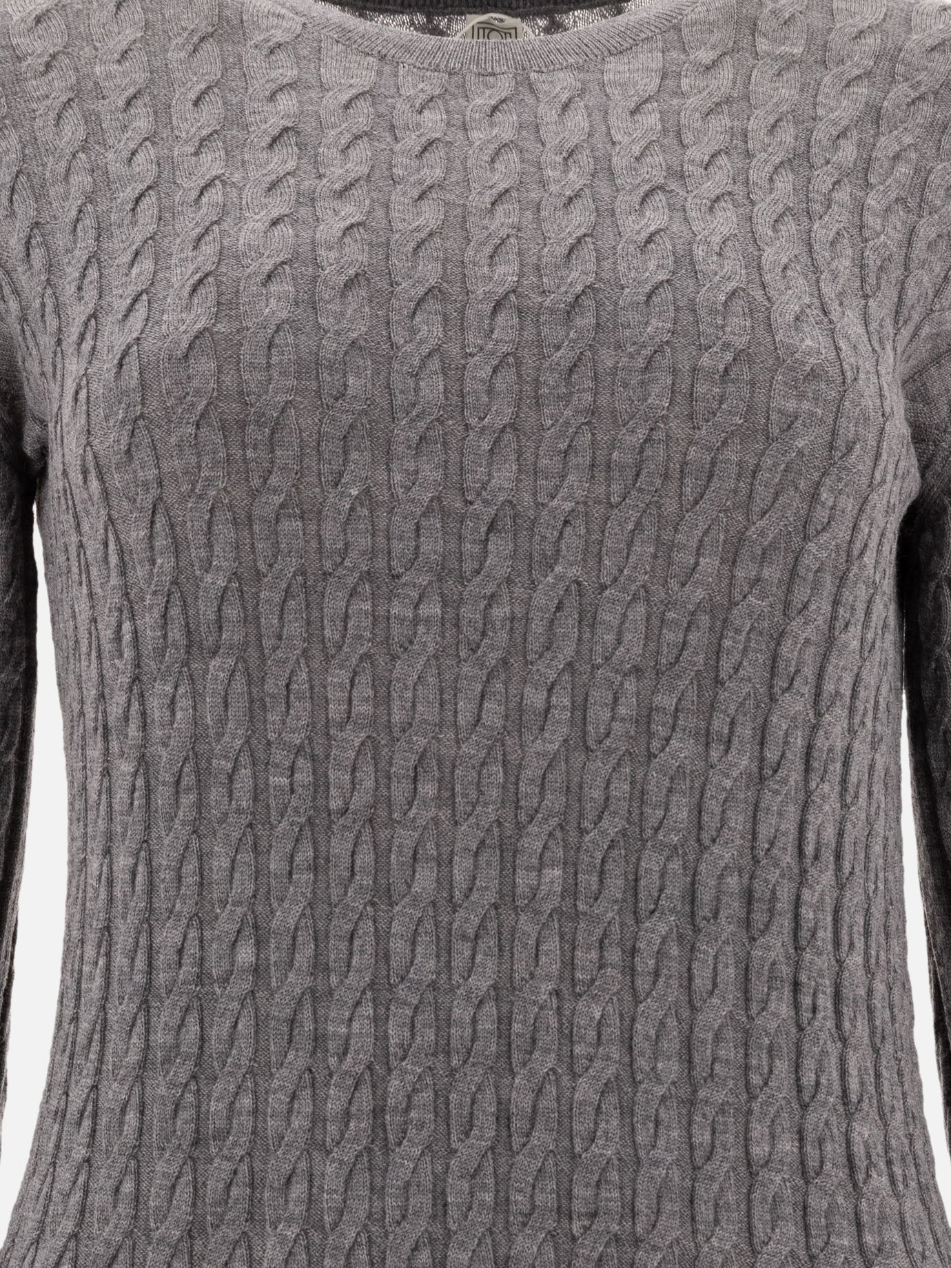 Toteme Abito in maglia a trecce 18969885_M Grey thumbnail_3